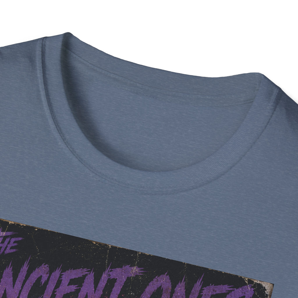 Ancient Ones Cat Horror Poster T-Shirt | Cthulhu Cat Hunger for Treats