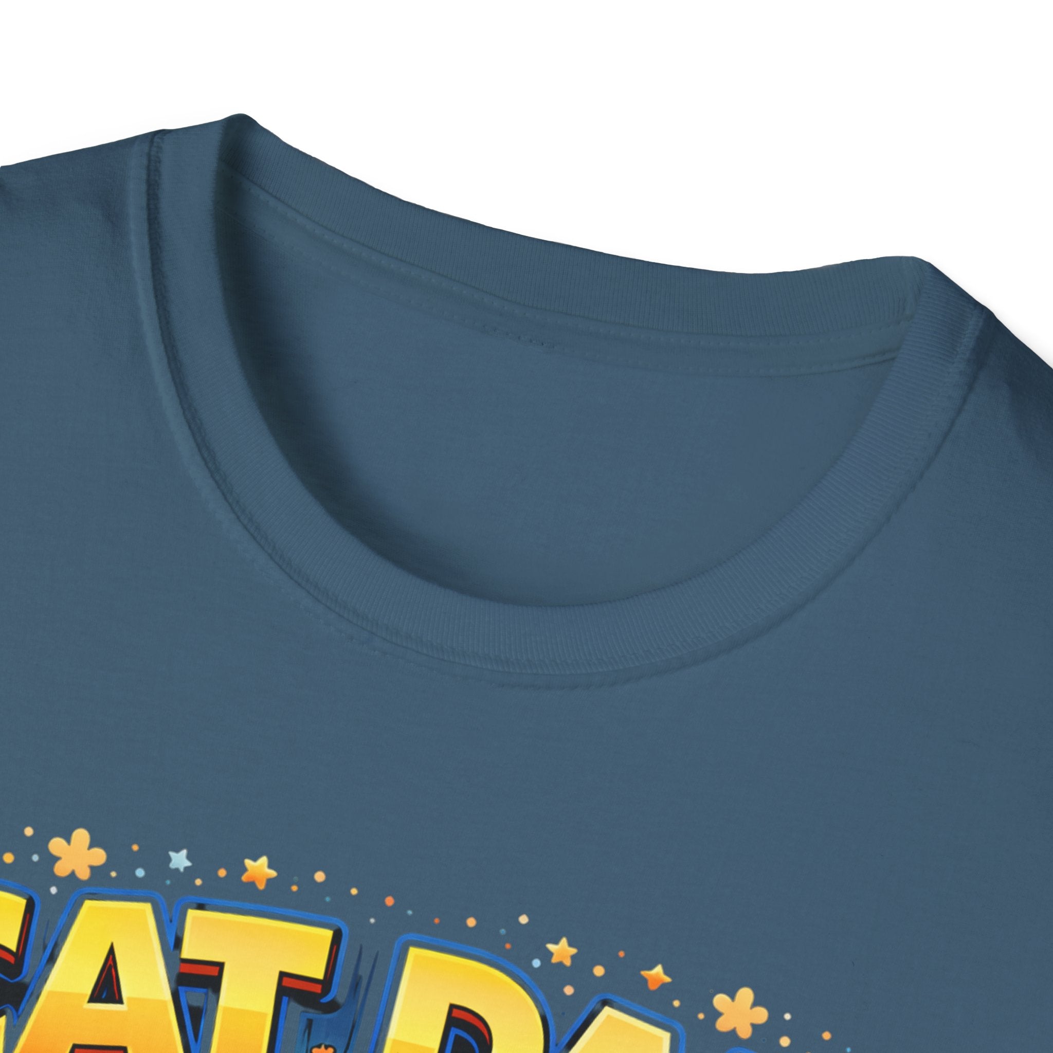 Cat Dad graphic T-Shirt | Cute kittens, colorful illustration, pet lover tee