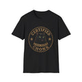 Certified Chonk Cat badge T-Shirt | Black cat illustration, vintage seal