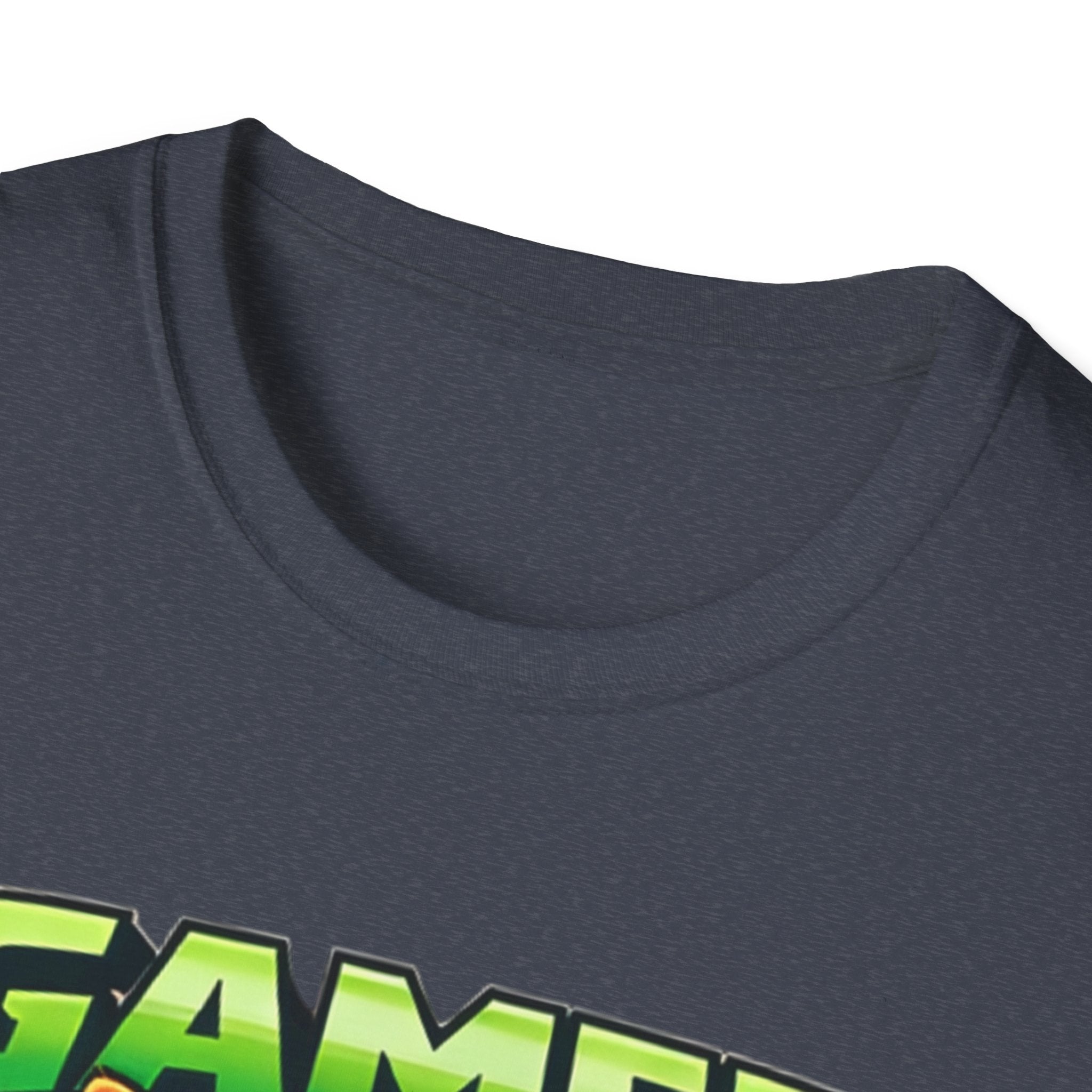 Gamer Cat with Controller T-Shirt | Eat Sleep Game Repeat