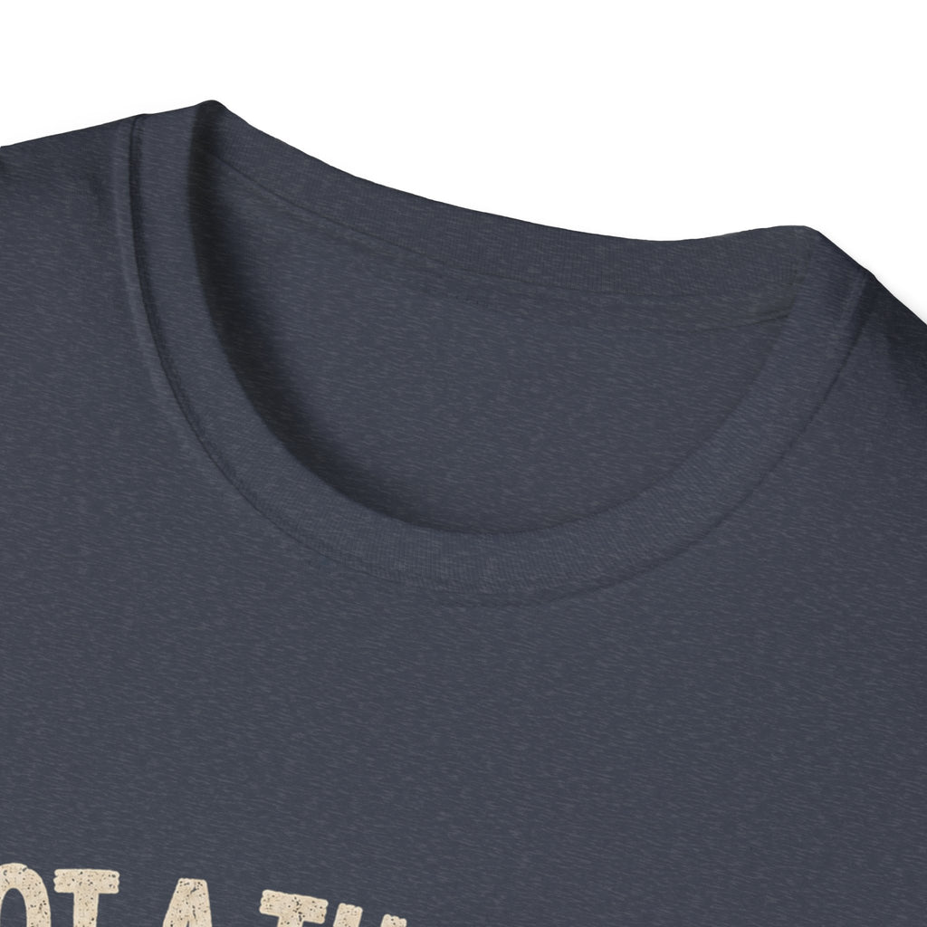 Not a Thought Behind These Eyes Cat T-Shirt | Funny Cat Face Tee