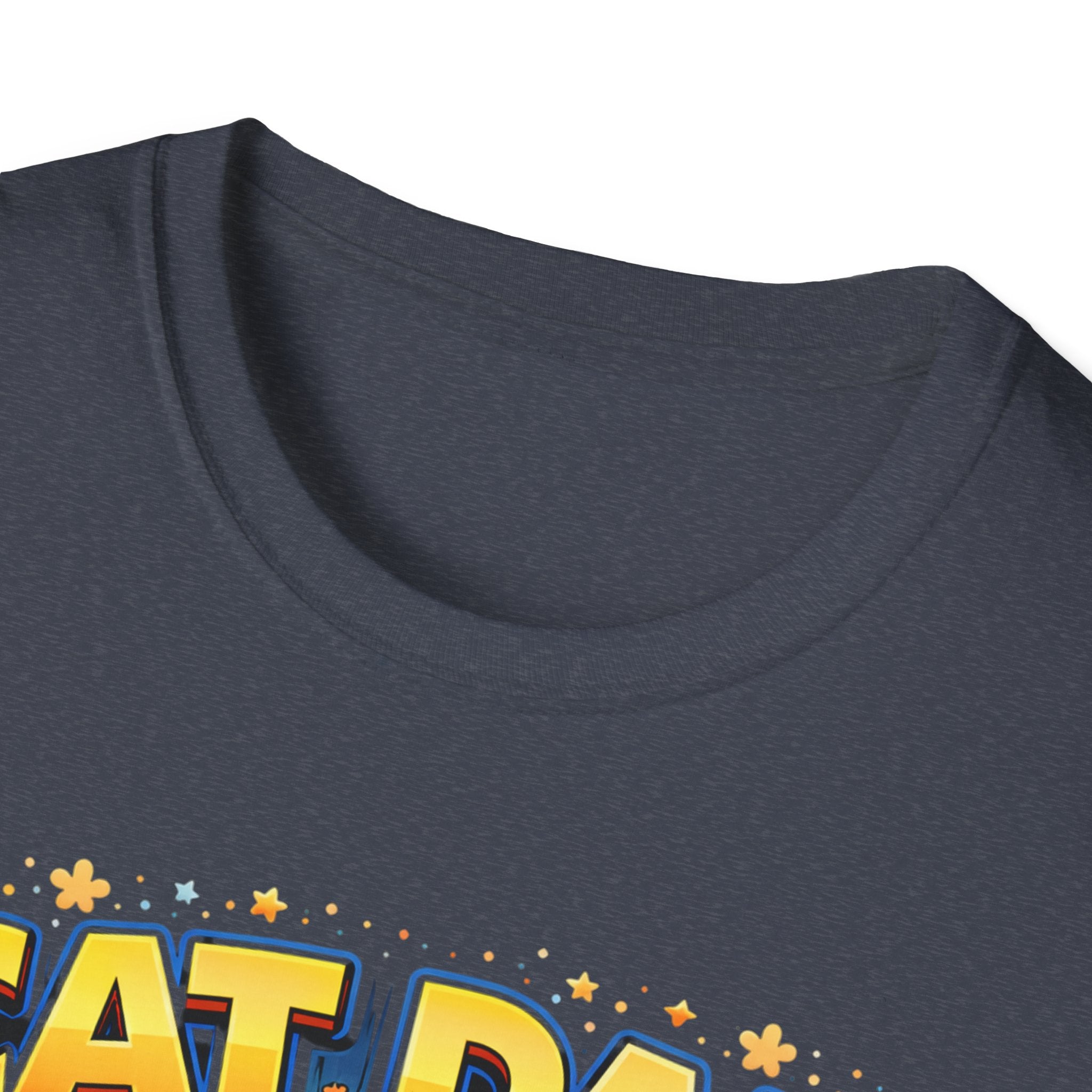 Cat Dad graphic T-Shirt | Cute kittens, colorful illustration, pet lover tee