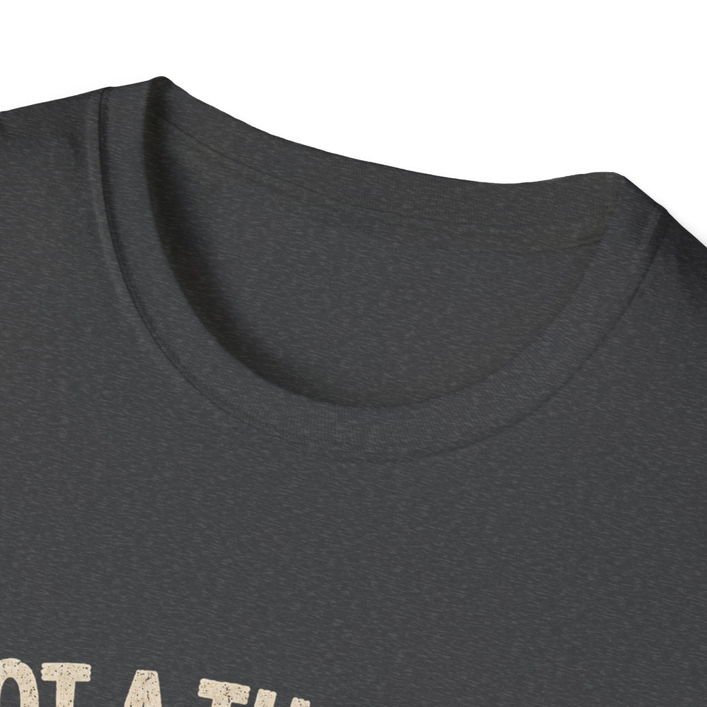 Not a Thought Behind These Eyes Cat T-Shirt | Funny Cat Face Tee