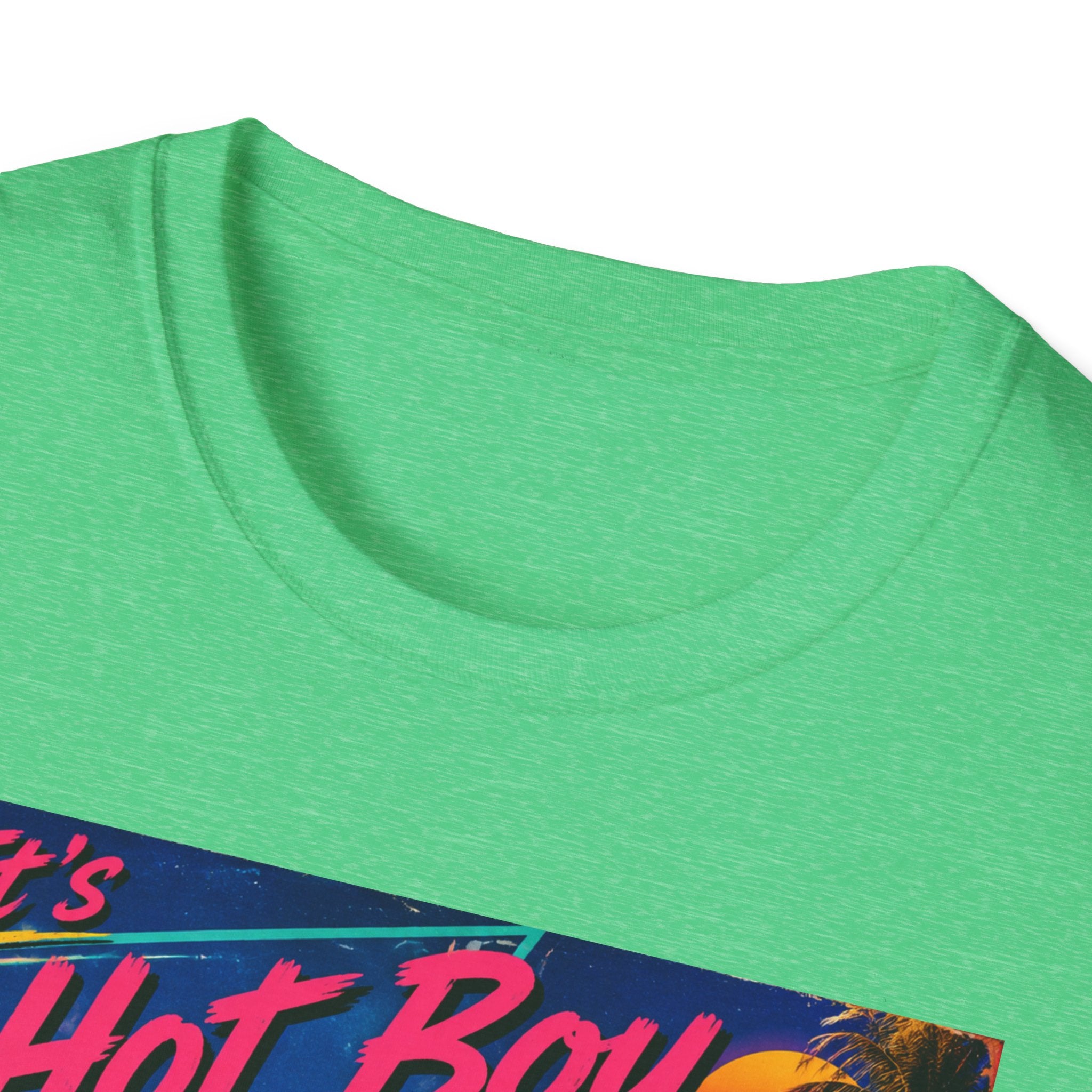 Hot Boy Summer Time cat graphic T-Shirt | retro beach vaporwave