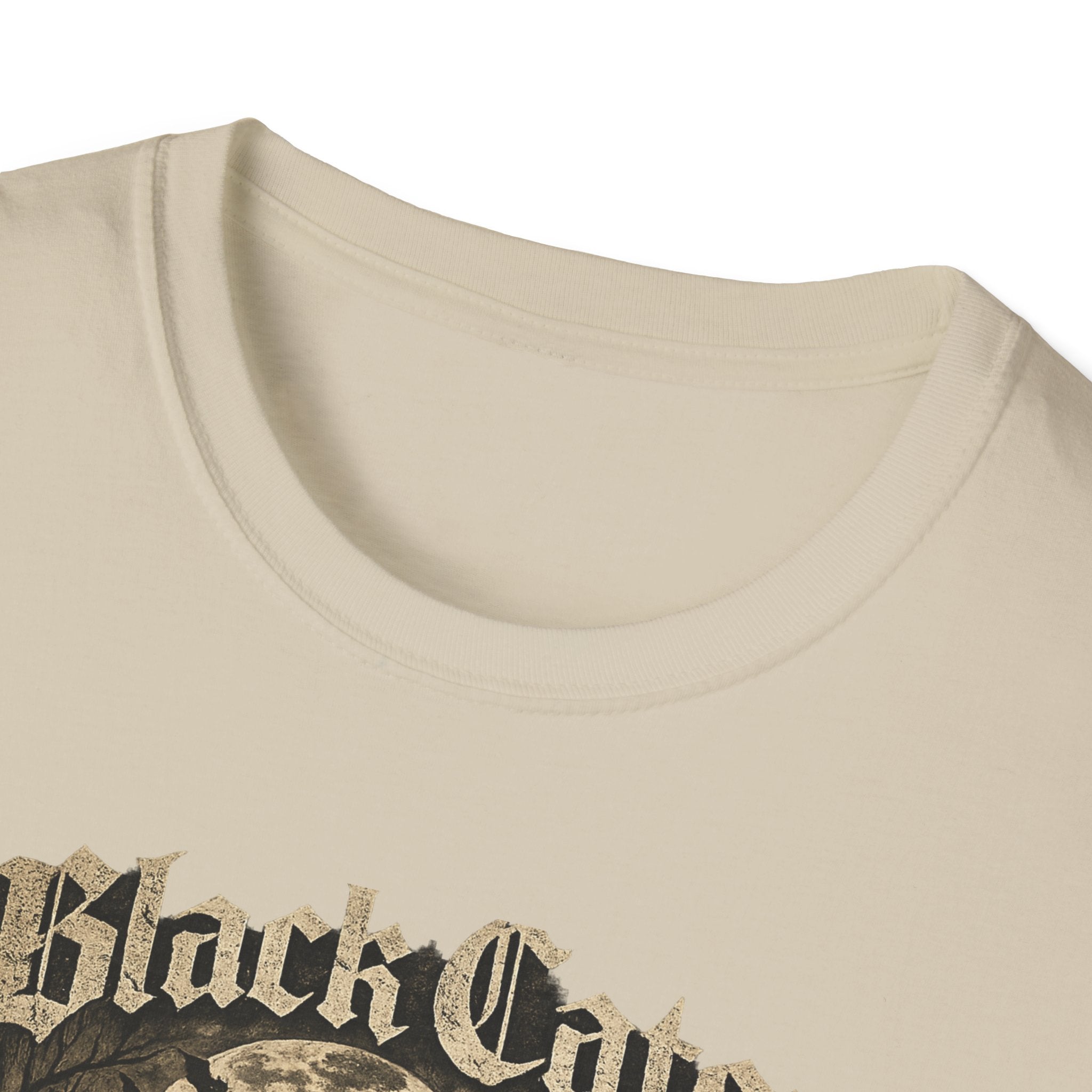 Black Cats & Coffee T-Shirt | Vintage Gothic Cat Illustration, Coffee Lover