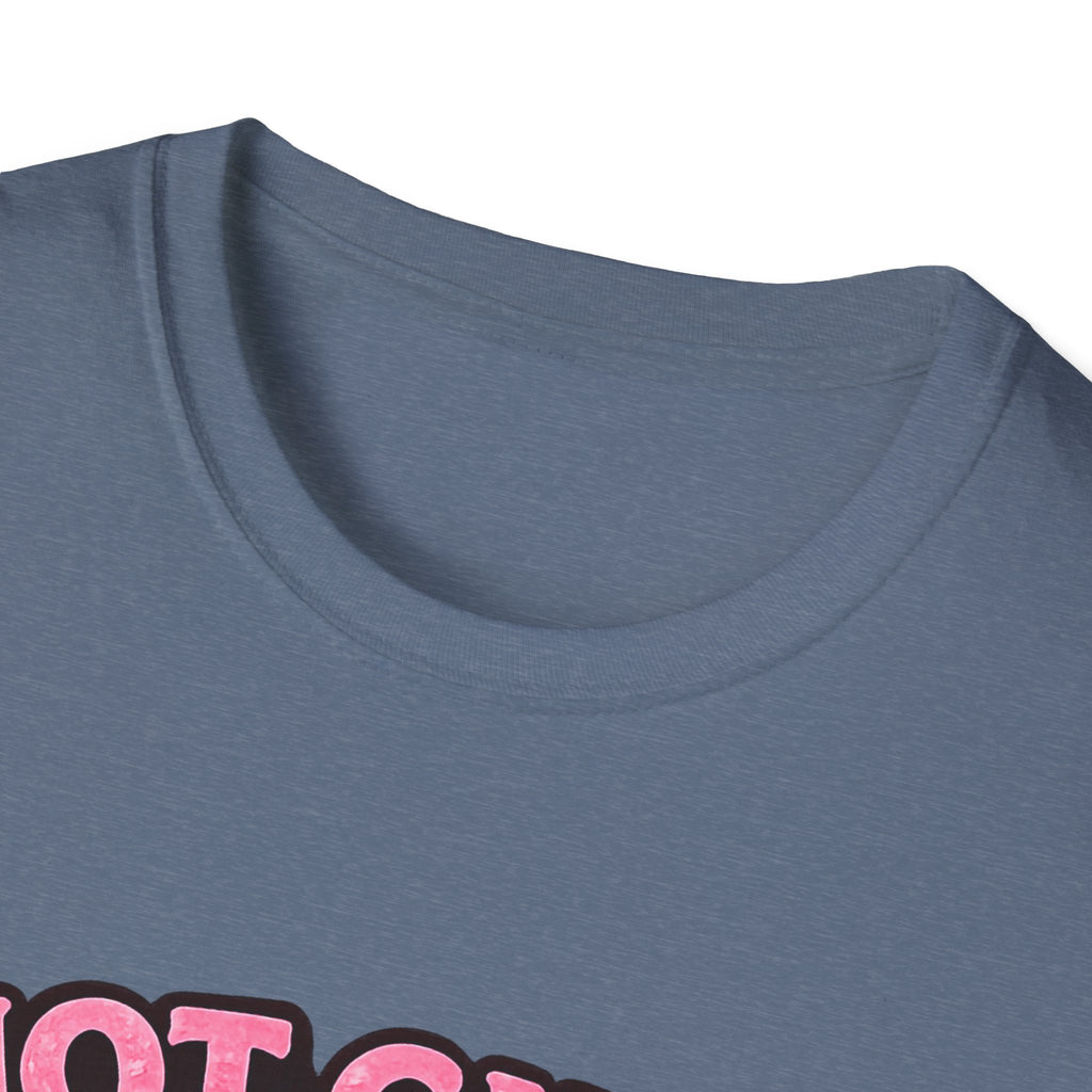 Hot Girls Sleep Like This T-Shirt | Cute Pug on Pink Donut Pillow