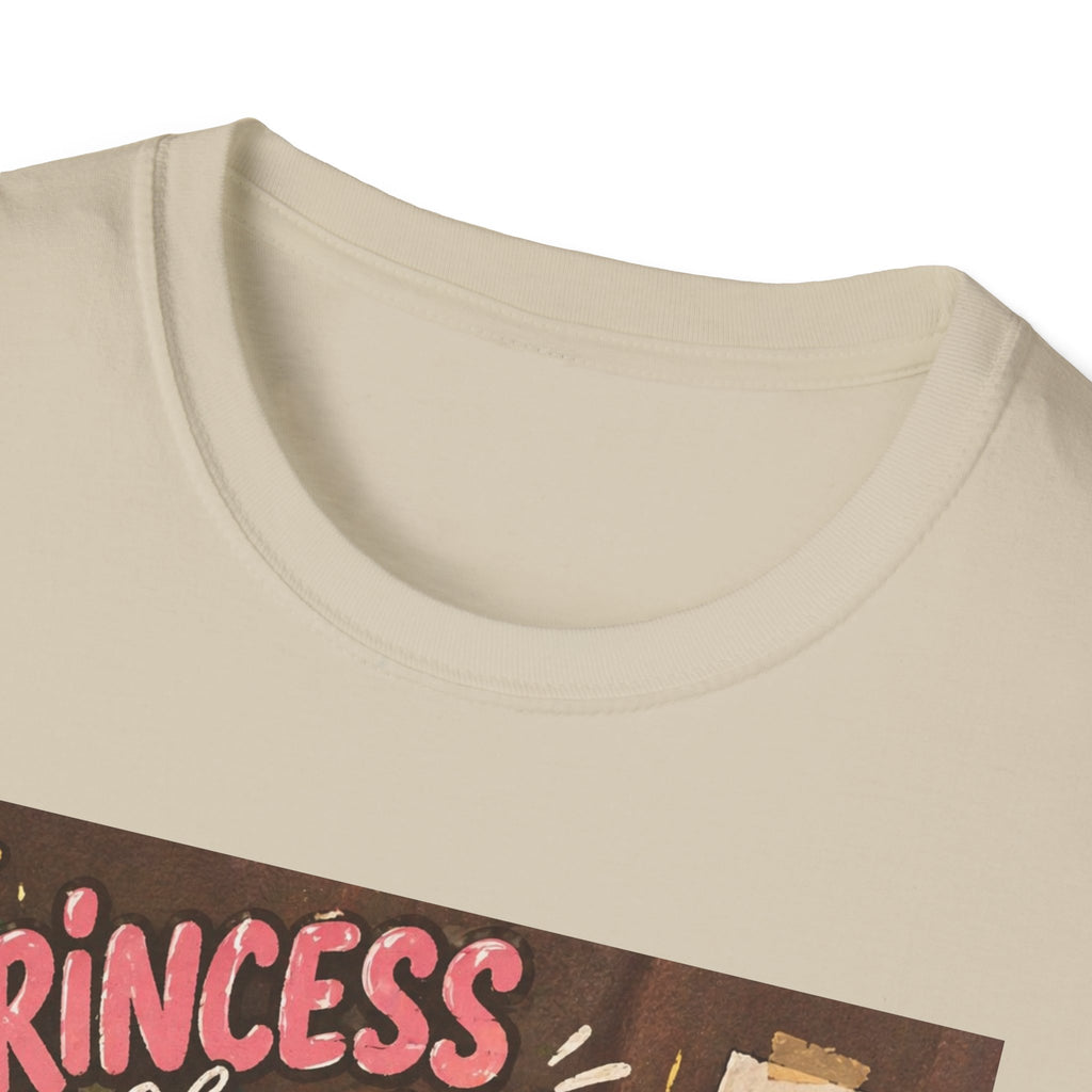 Princess and Chill Maltese Dog T-Shirt | Cute Dog Illustration