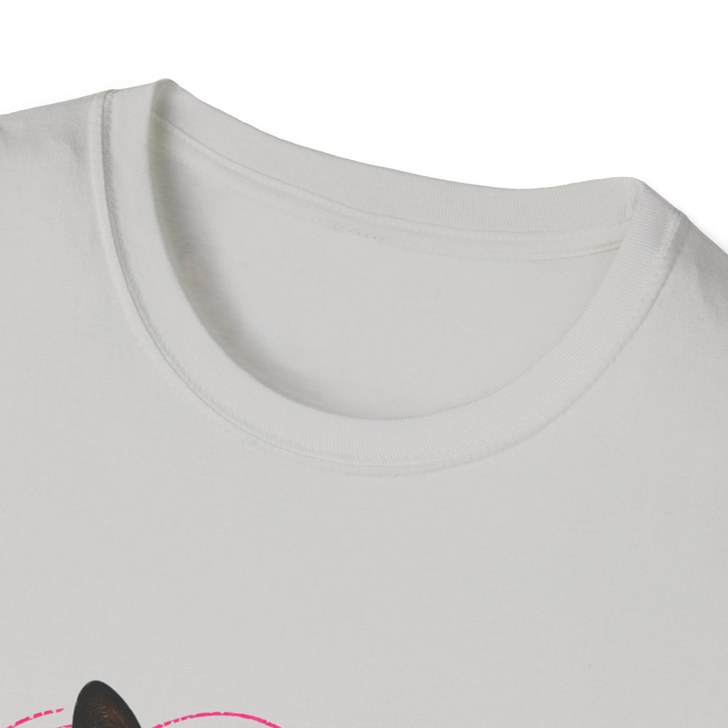 Confused Black Cat why did I walk in here? T-Shirt | Cat Humor Tee