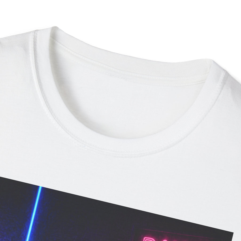 Paws Pause Snack Game Repeat T-Shirt | Cat Gamer Neon Design