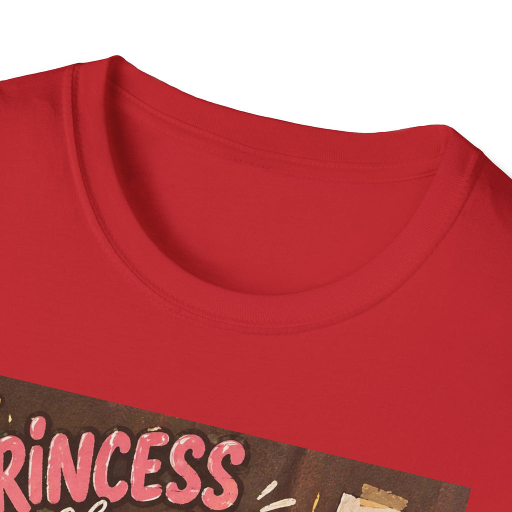 Princess and Chill Maltese Dog T-Shirt | Cute Dog Illustration