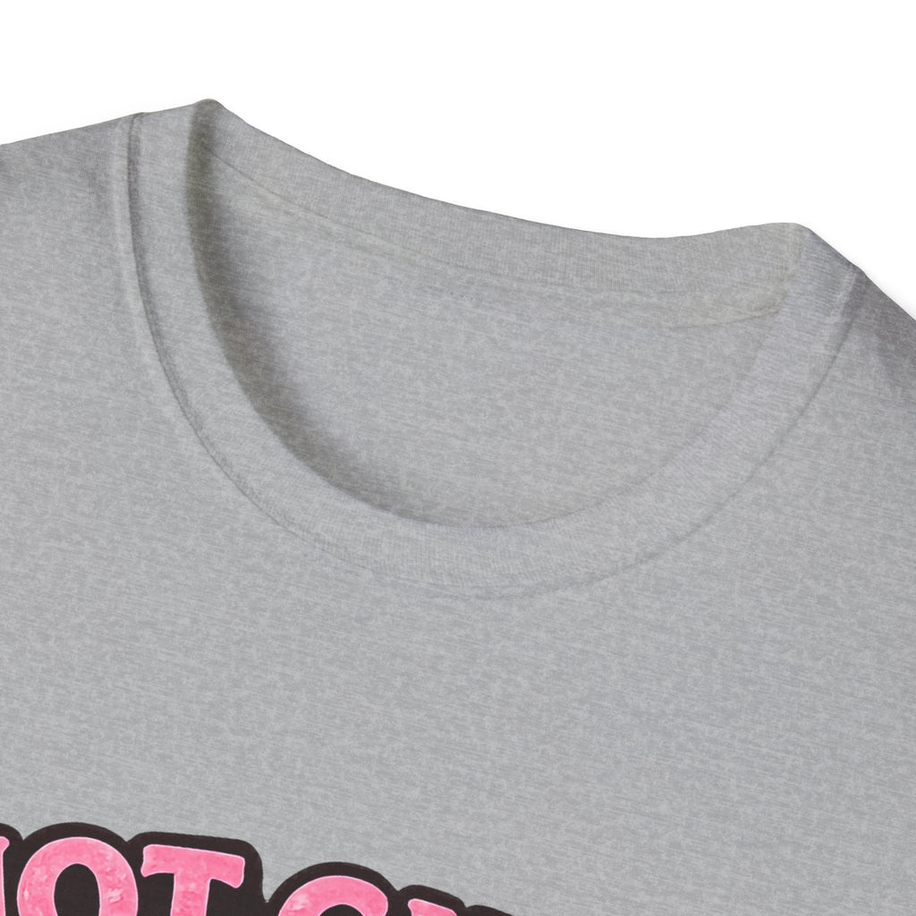 Hot Girls Sleep Like This T-Shirt | Cute Pug on Pink Donut Pillow