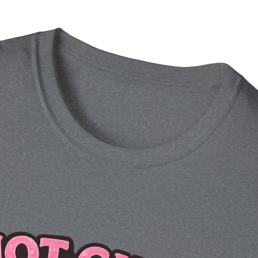 Hot Girls Sleep Like This T-Shirt | Cute Pug on Pink Donut Pillow