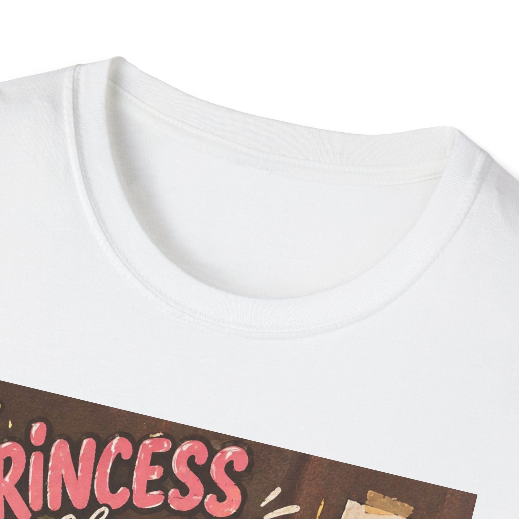 Princess and Chill Maltese Dog T-Shirt | Cute Dog Illustration