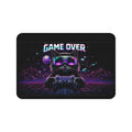Game Over Retro Cyberpunk Cat Desk Mat | Gaming Mouse Pad