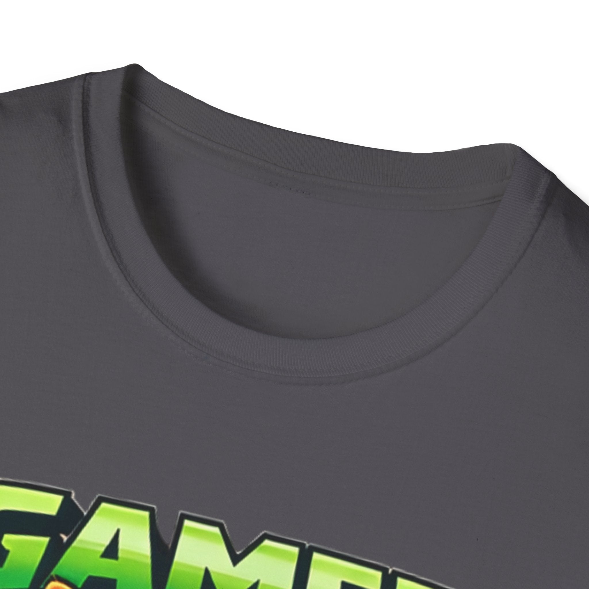 Gamer Cat with Controller T-Shirt | Eat Sleep Game Repeat