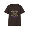 Social Anxiety Cat Leave Me Alone T-Shirt | Cat Illustration, Funny Text