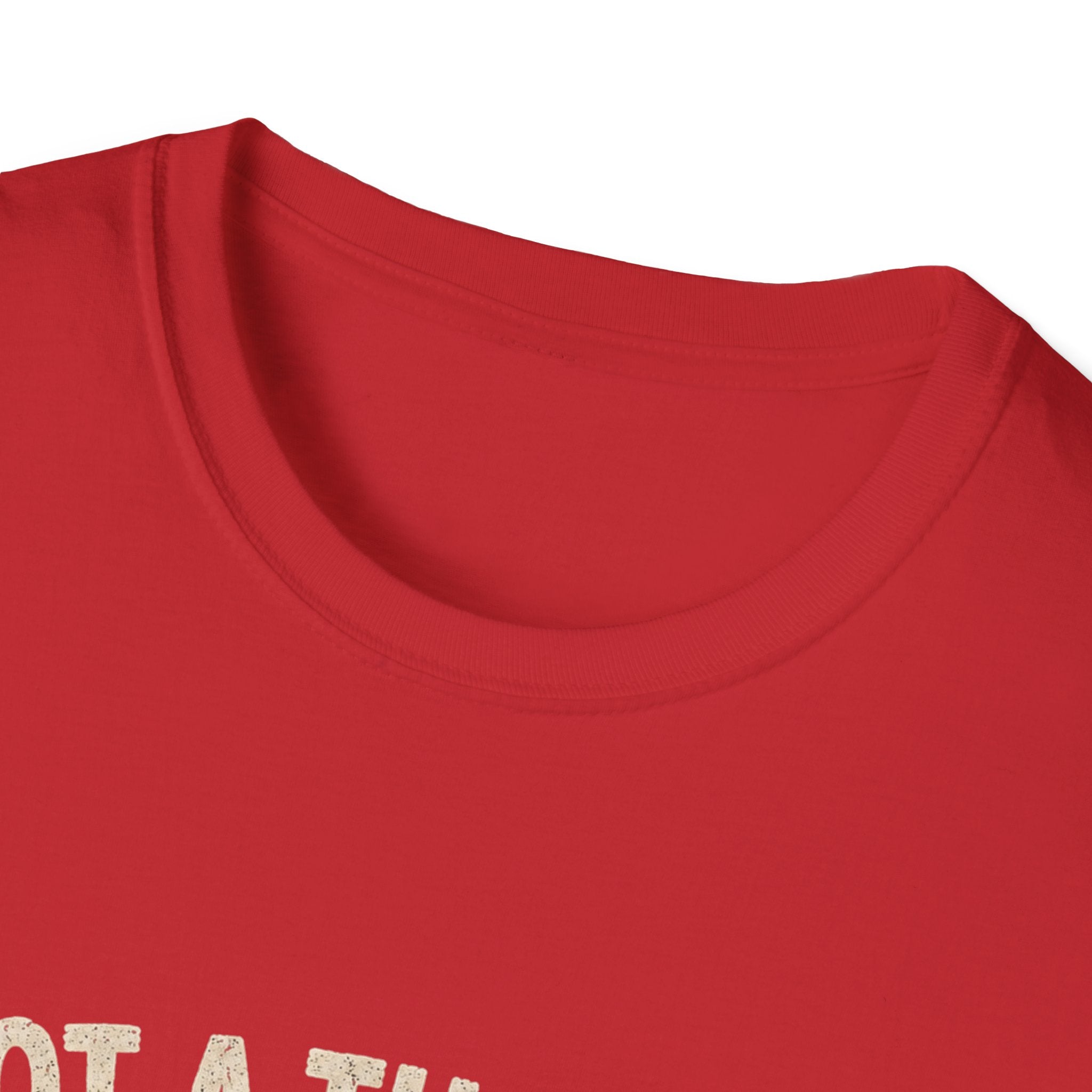 Not a Thought Behind These Eyes Cat T-Shirt | Funny Cat Face Tee