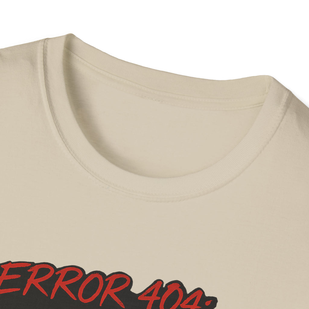 Error 404 Black Cat in Red Flower T-Shirt | Social Battery Not Found