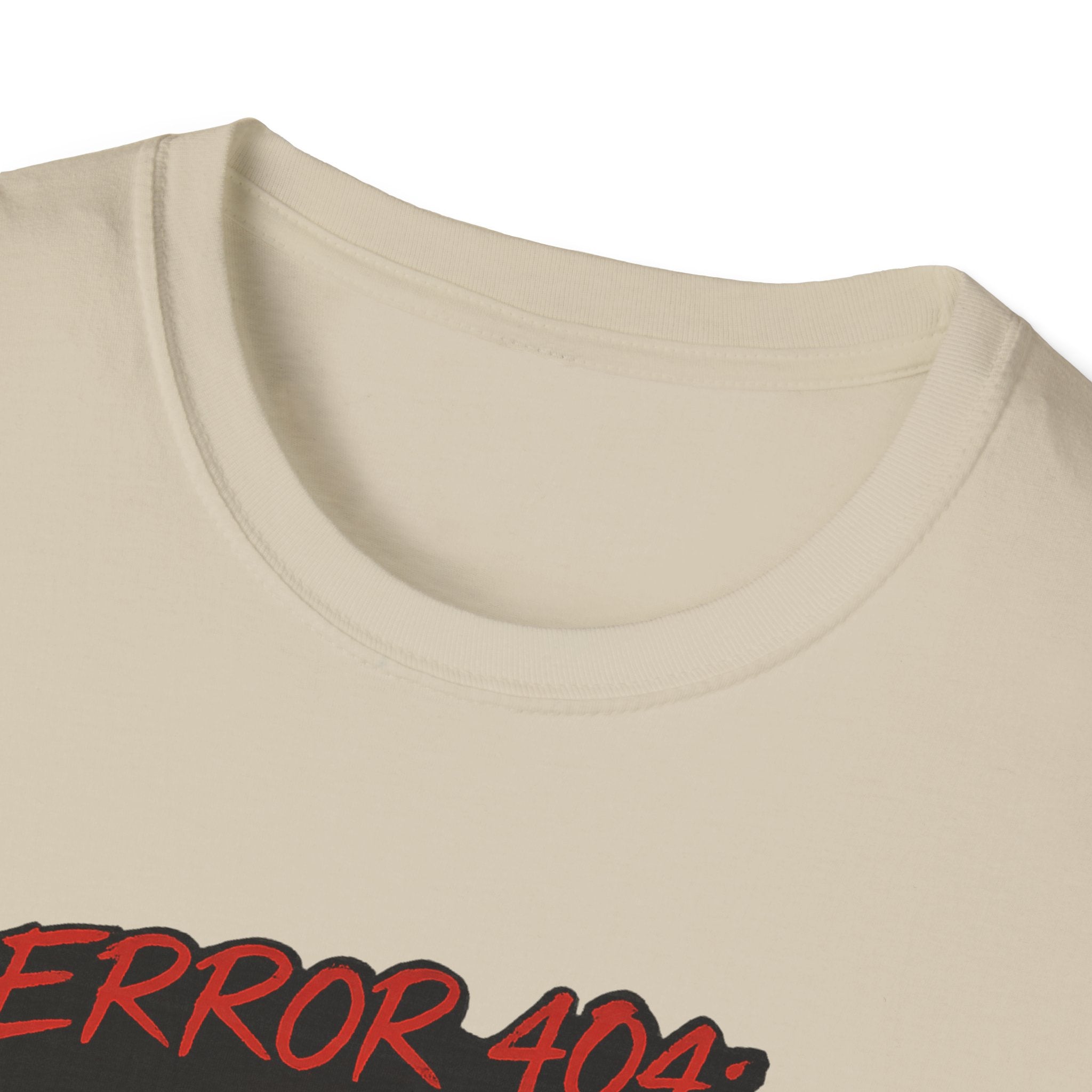 Error 404 Black Cat in Red Flower T-Shirt | Social Battery Not Found