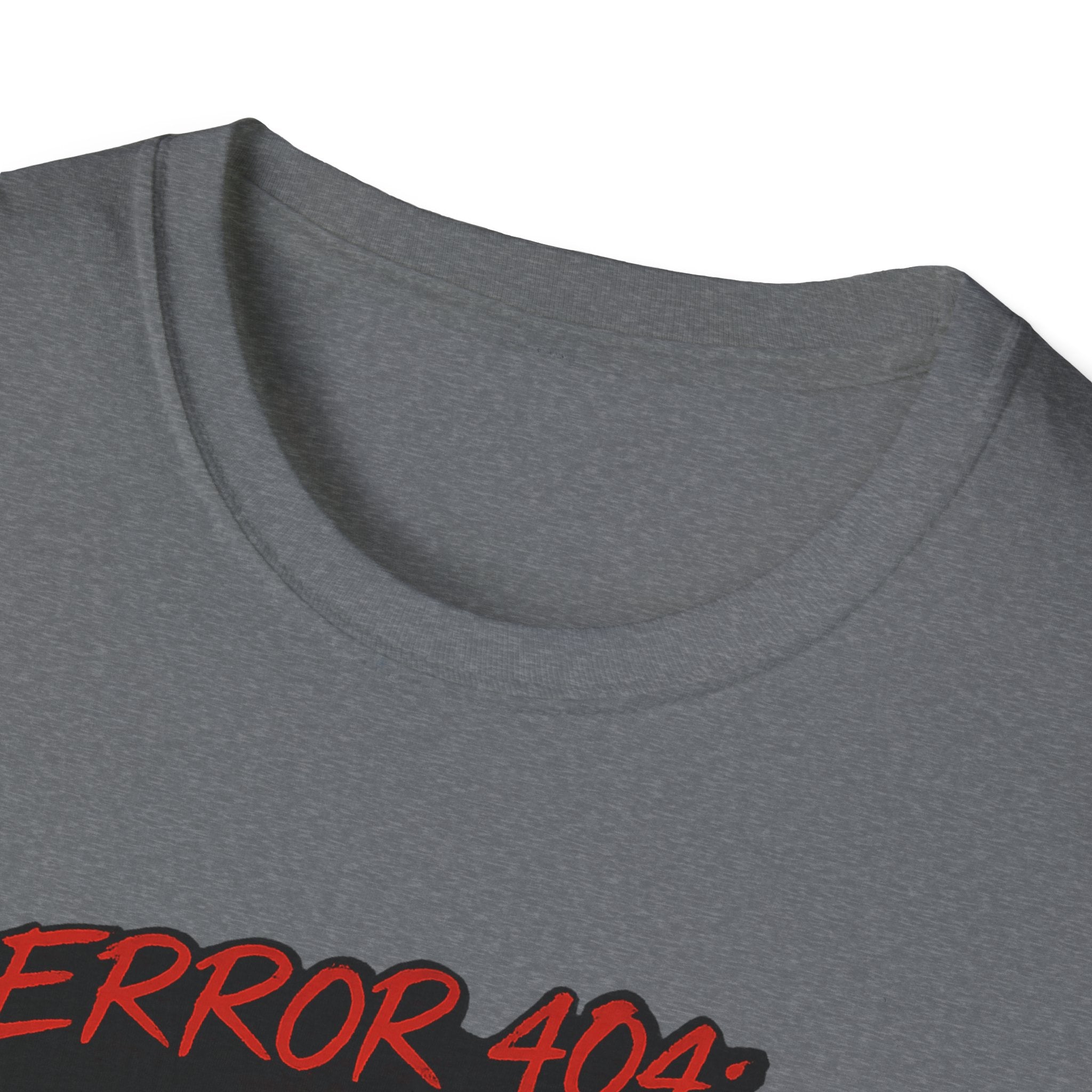 Error 404 Black Cat in Red Flower T-Shirt | Social Battery Not Found