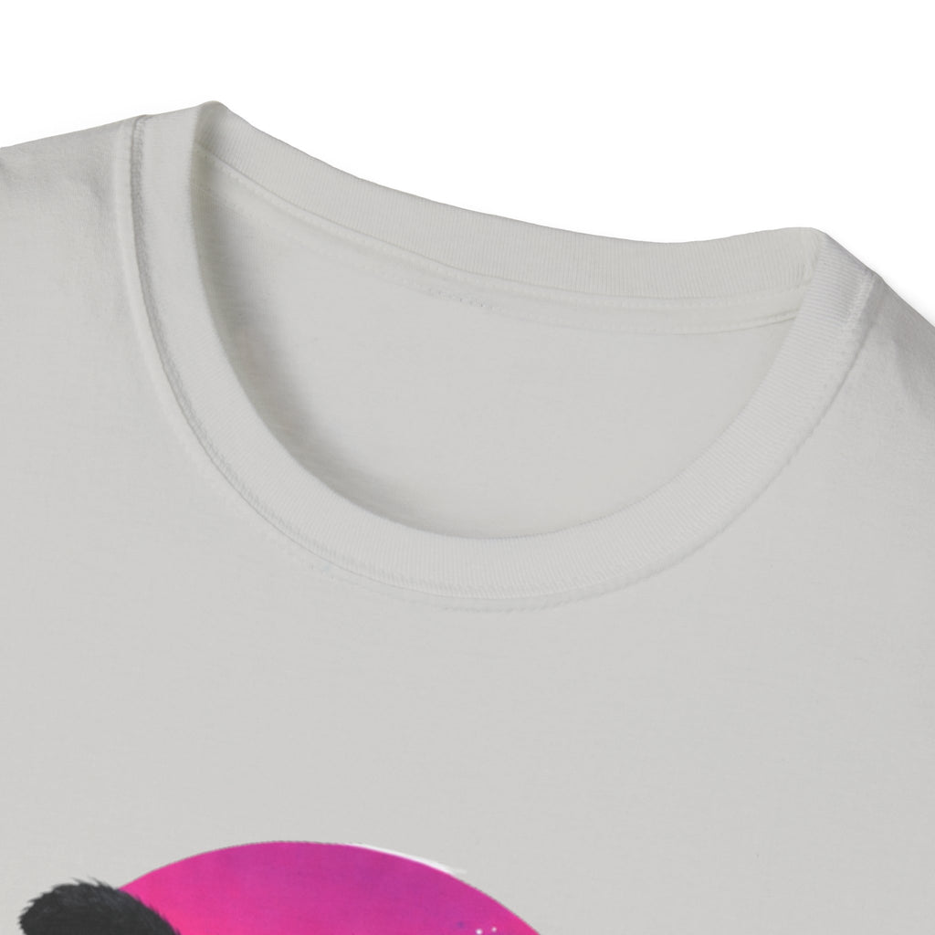 Retro Vaporwave Black Cats T-Shirt | Neon Sunset City