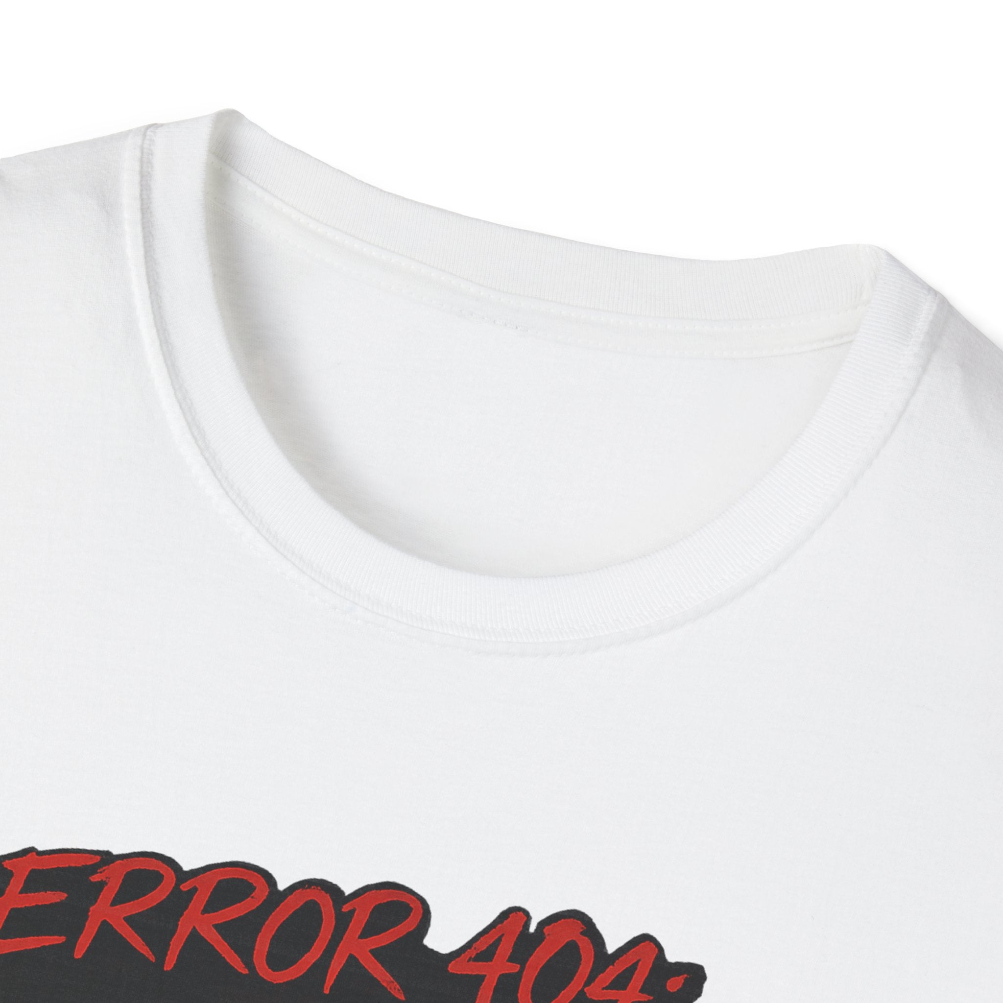 Error 404 Black Cat in Red Flower T-Shirt | Social Battery Not Found