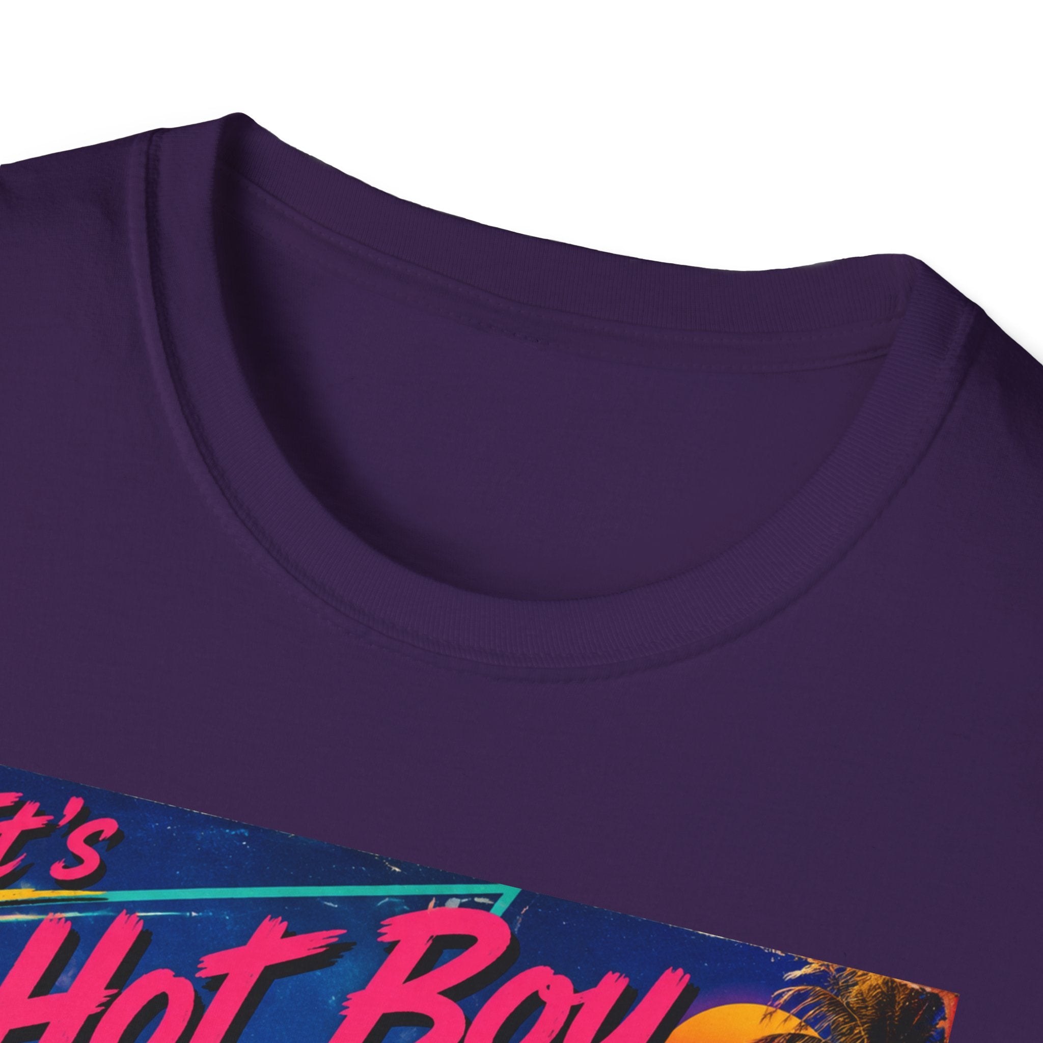 Hot Boy Summer Time cat graphic T-Shirt | retro beach vaporwave