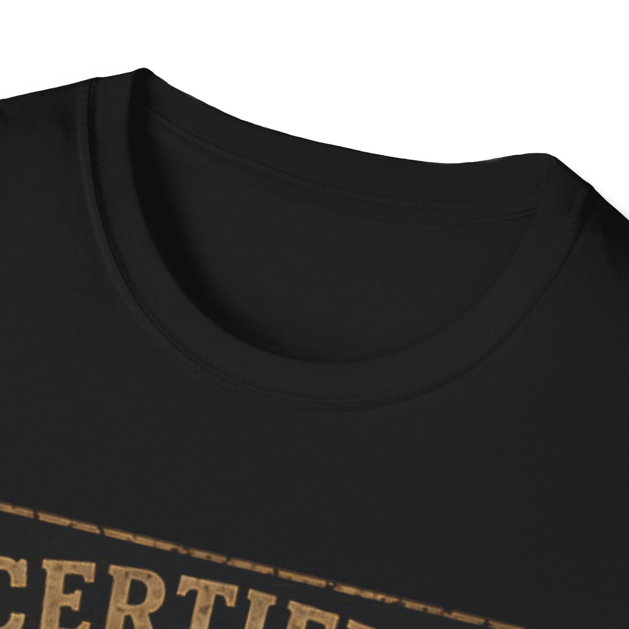 Certified Chonk Cat T-Shirt | Retro Sunset, 100% Pure
