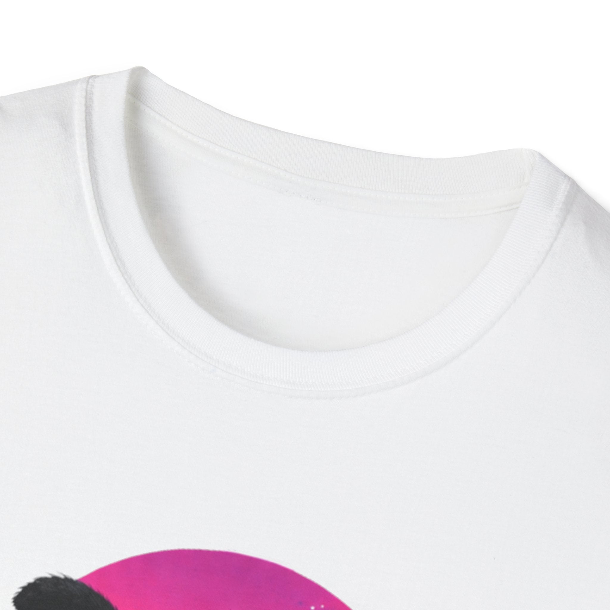 Retro Vaporwave Black Cats T-Shirt | Neon Sunset City