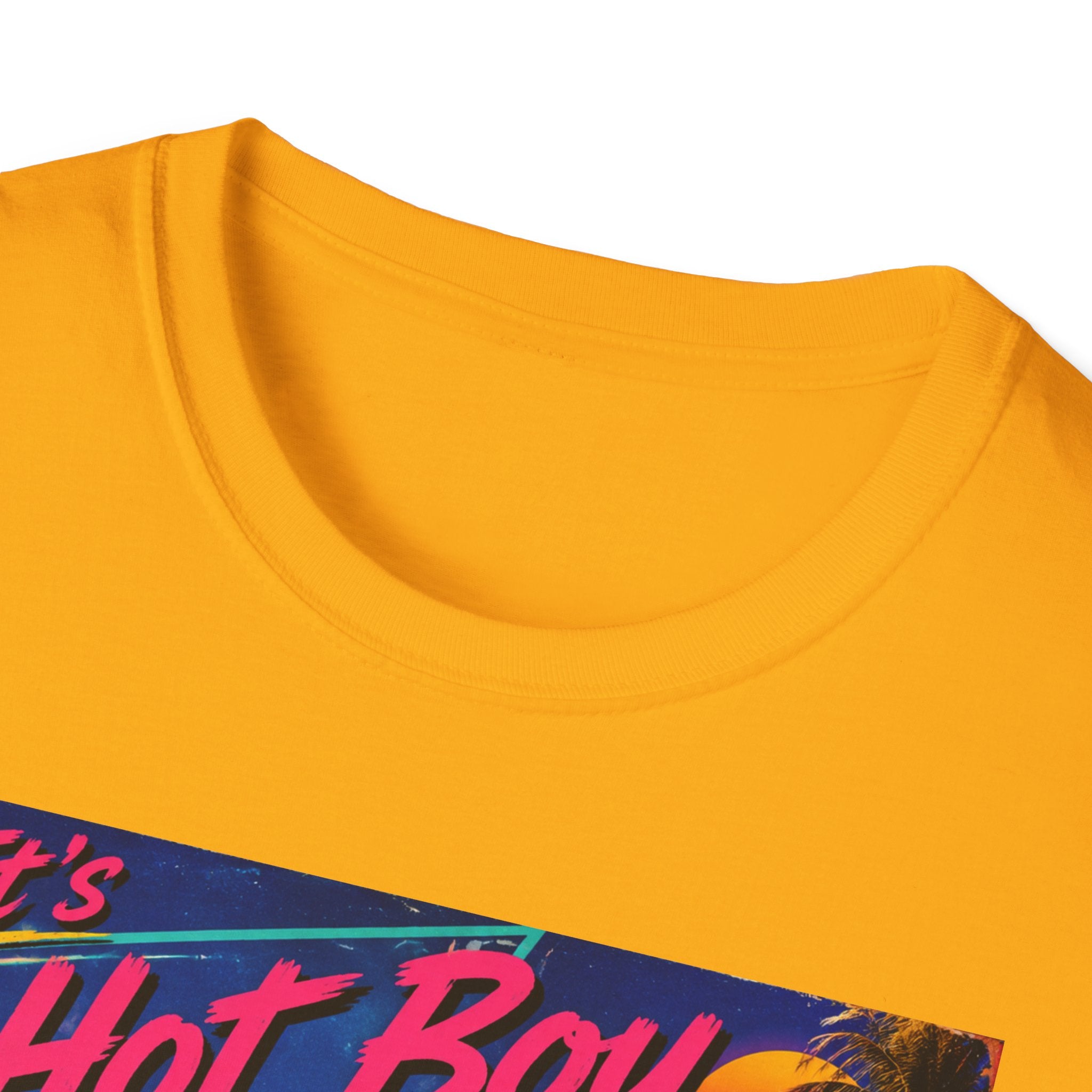 Hot Boy Summer Time cat graphic T-Shirt | retro beach vaporwave