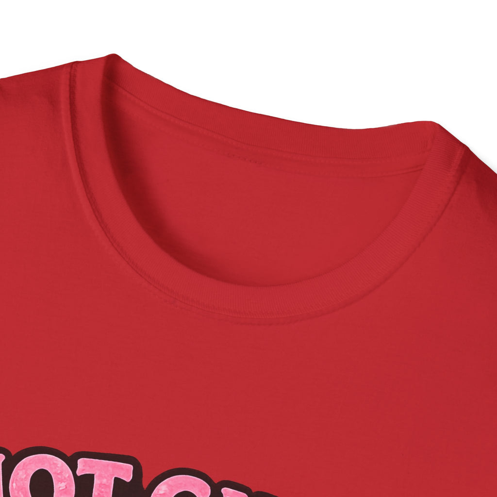 Hot Girls Sleep Like This T-Shirt | Cute Pug on Pink Donut Pillow