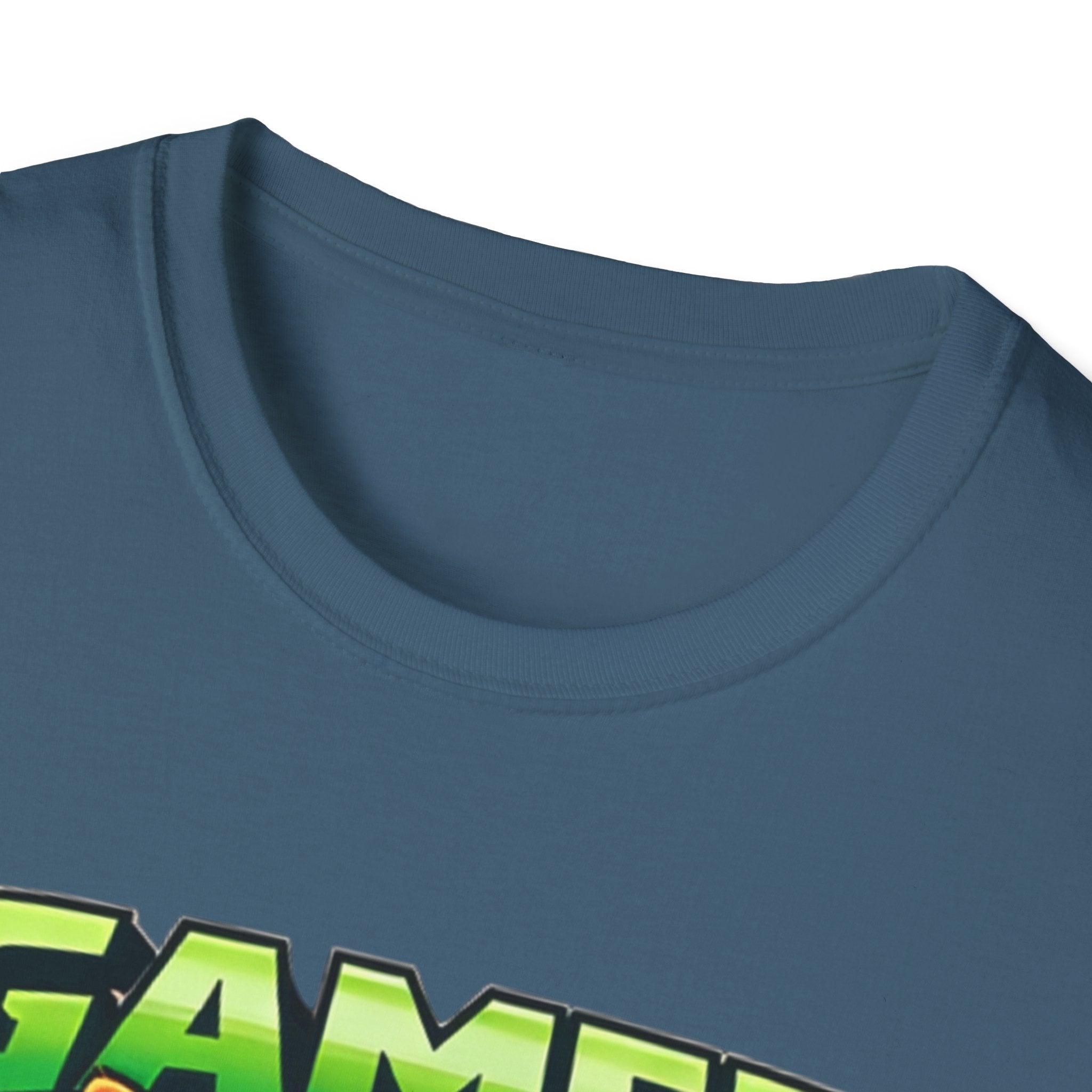 Gamer Cat with Controller T-Shirt | Eat Sleep Game Repeat