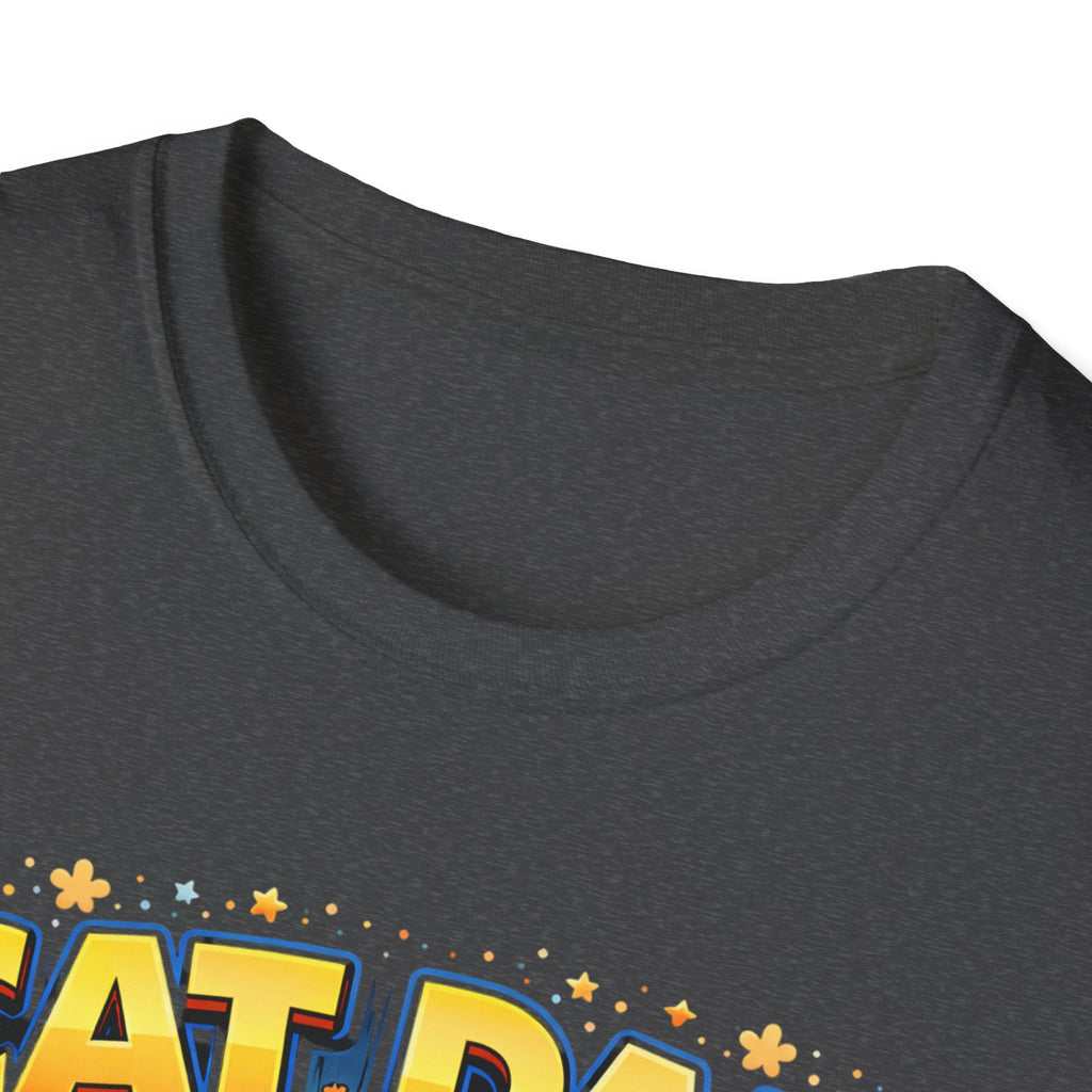 Cat Dad graphic T-Shirt | Cute kittens, colorful illustration, pet lover tee