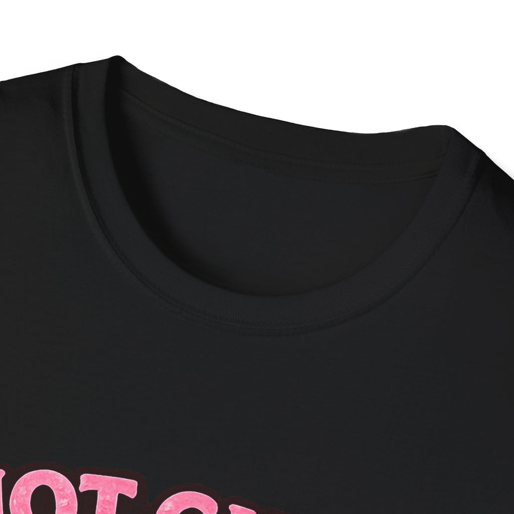 Hot Girls Sleep Like This T-Shirt | Cute Pug on Pink Donut Pillow