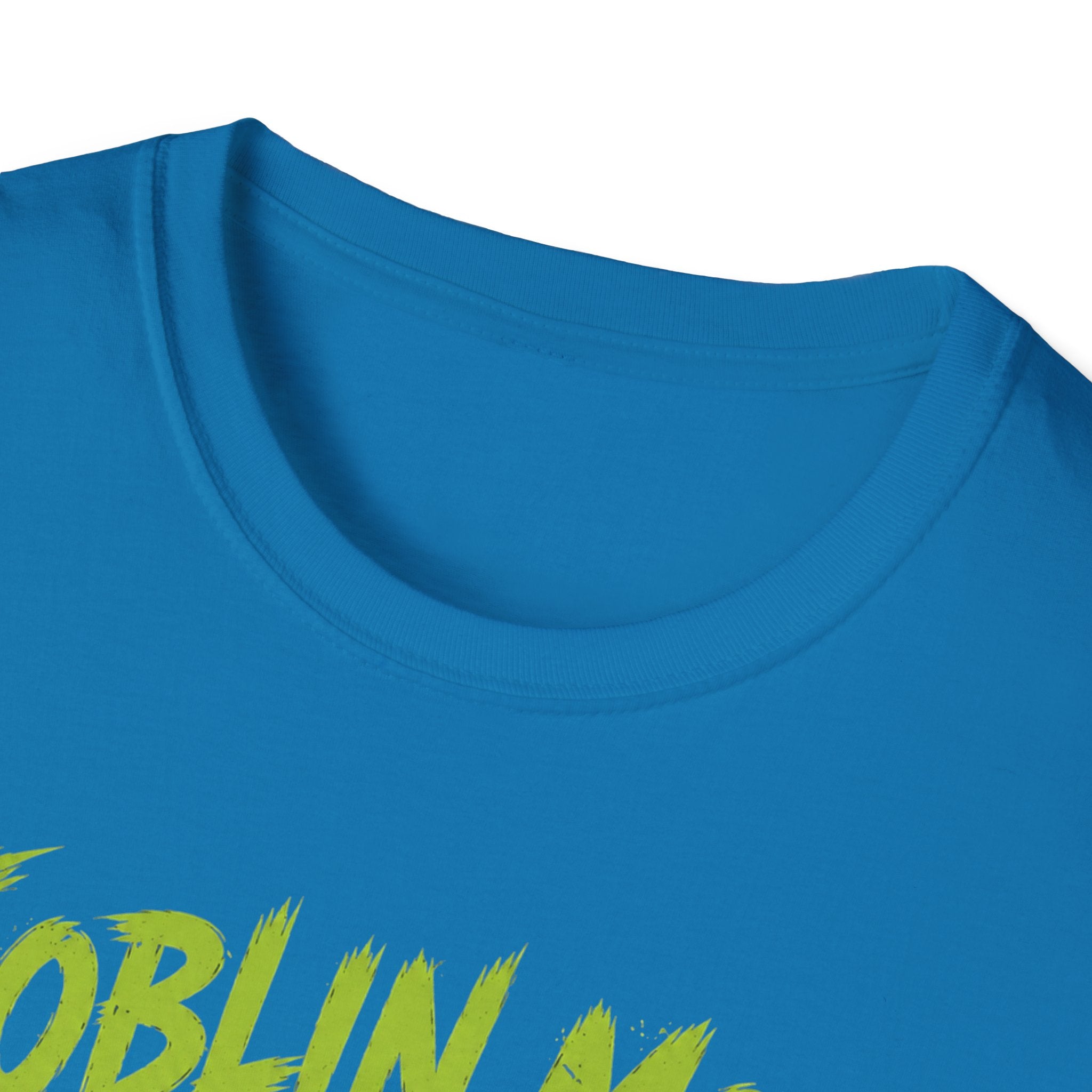 Goblin Mode Activated Cat T-Shirt | Fantasy Cat Illustration, Halloween Vibe