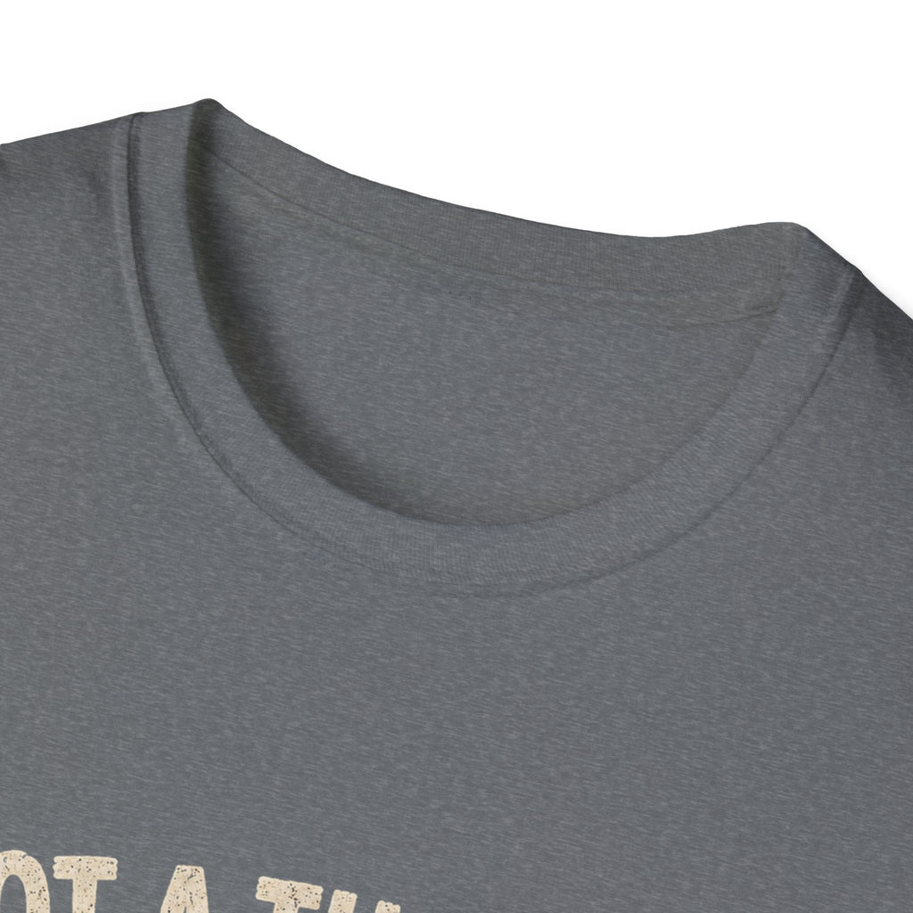 Not a Thought Behind These Eyes Cat T-Shirt | Funny Cat Face Tee