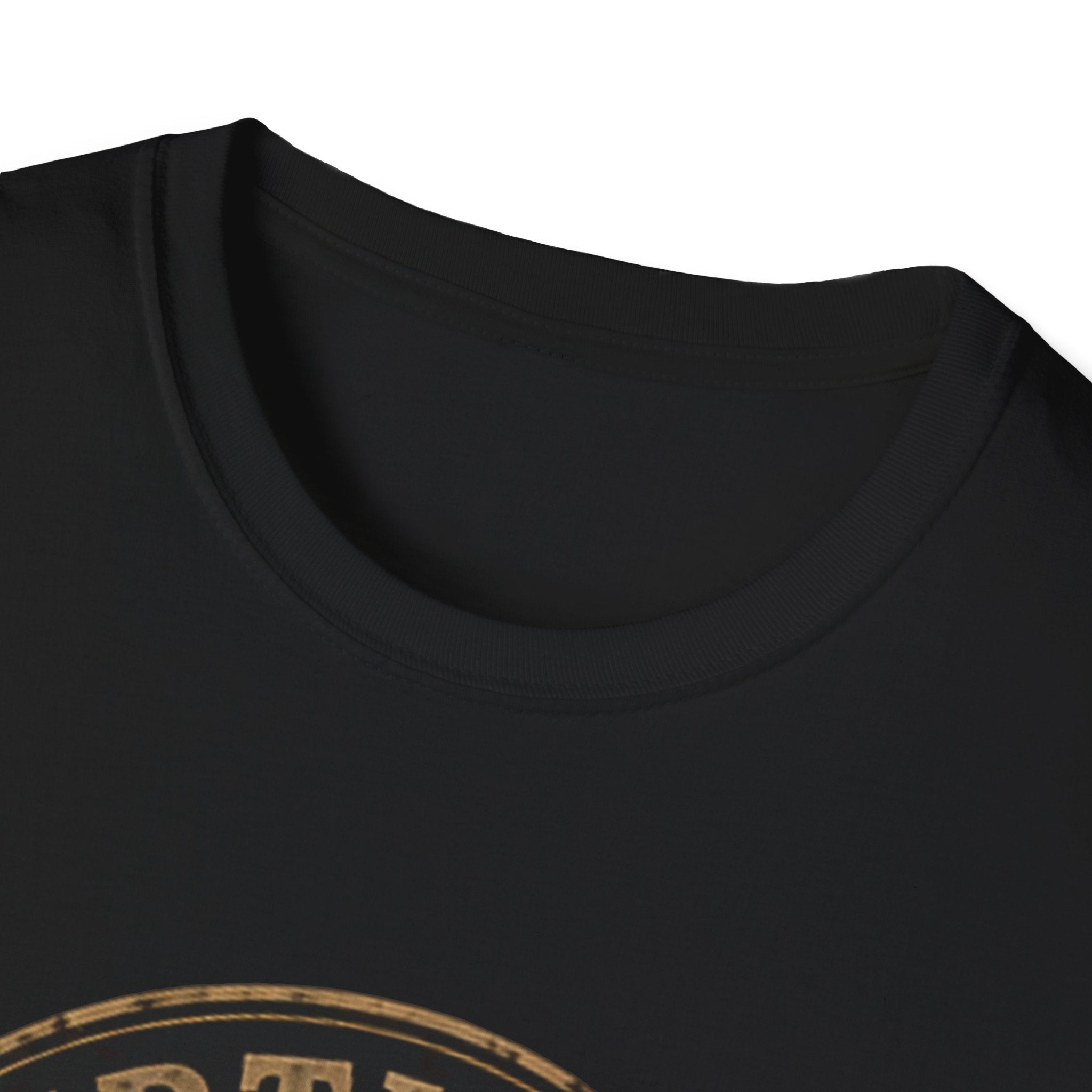 Certified Chonk Cat badge T-Shirt | Black cat illustration, vintage seal