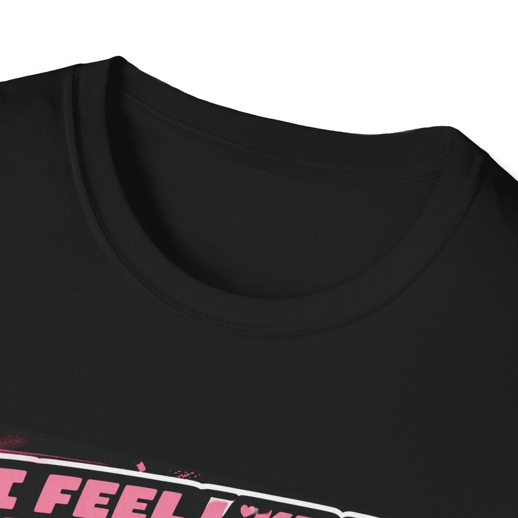 I Feel Like a Princess cat T-Shirt | Black Cat, Pink Retro Design