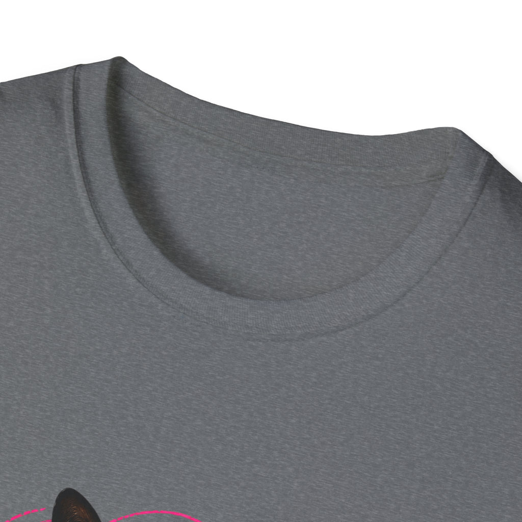 Confused Black Cat why did I walk in here? T-Shirt | Cat Humor Tee