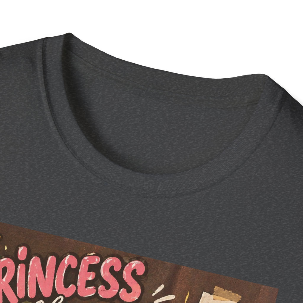 Princess and Chill Maltese Dog T-Shirt | Cute Dog Illustration