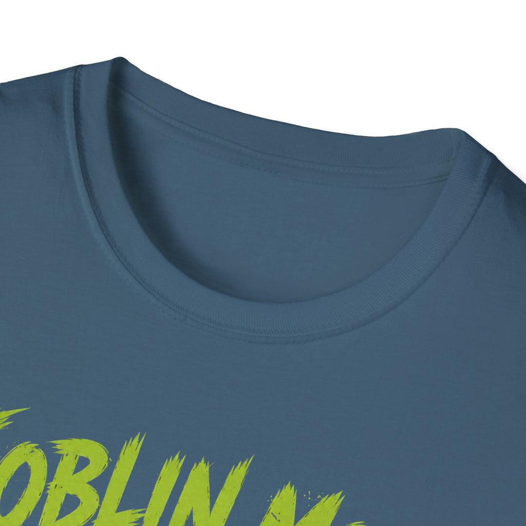 Goblin Mode Activated Cat T-Shirt | Fantasy Cat Illustration, Halloween Vibe
