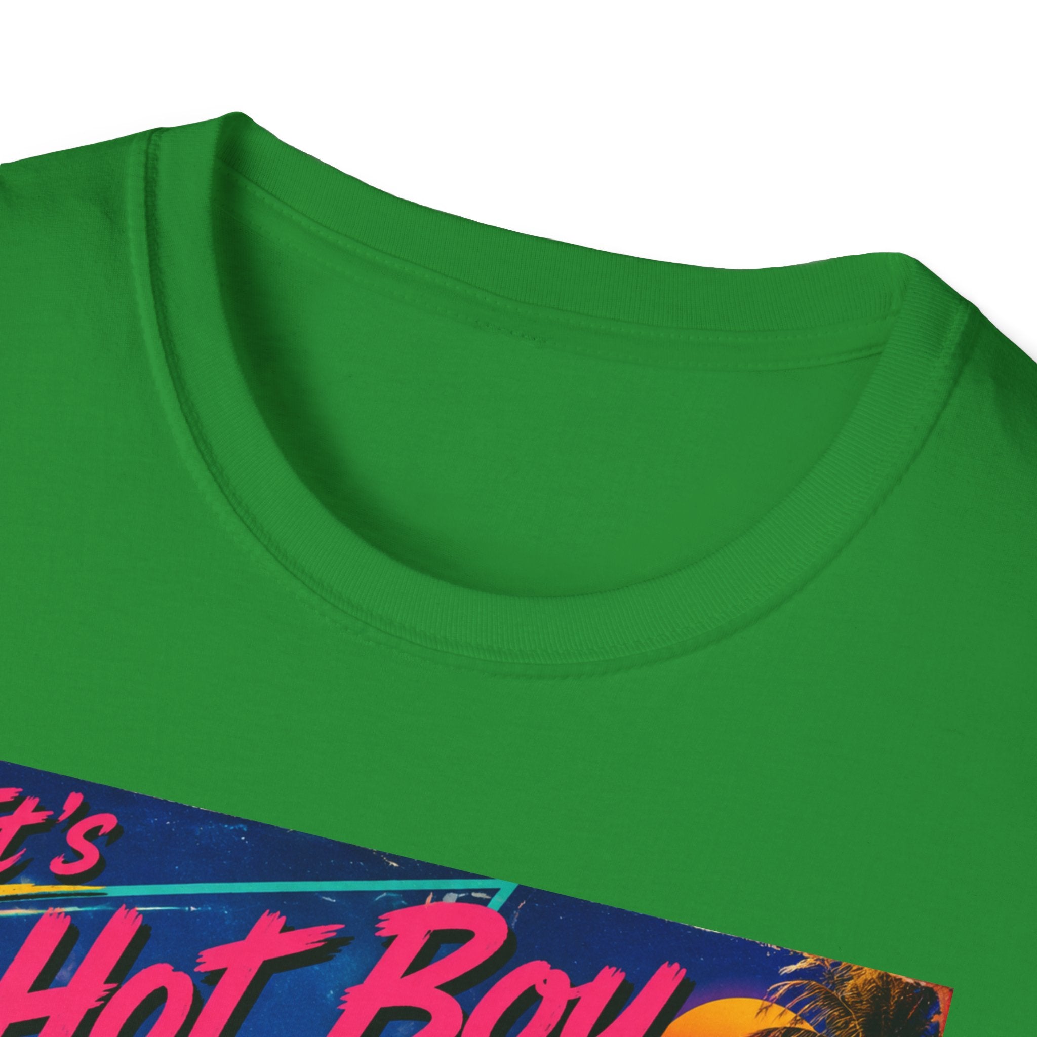 Hot Boy Summer Time cat graphic T-Shirt | retro beach vaporwave