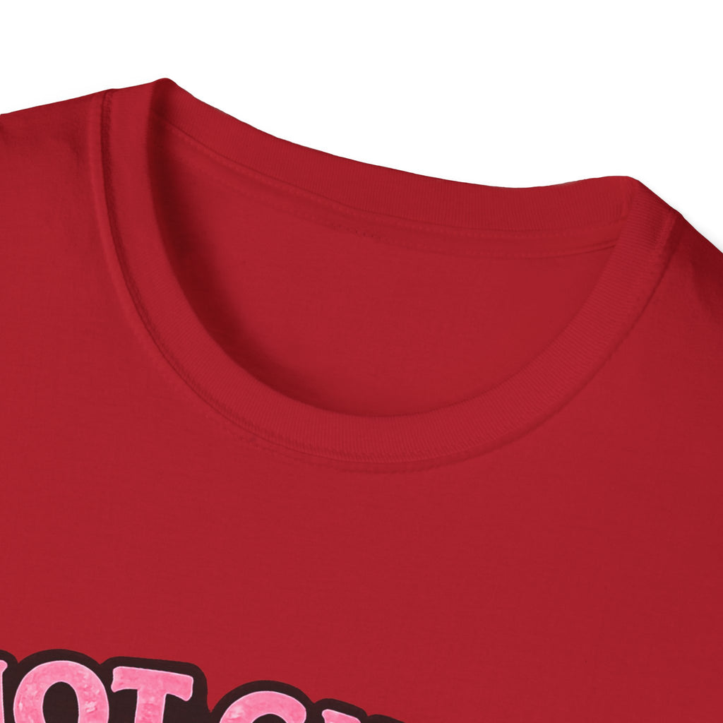 Hot Girls Sleep Like This T-Shirt | Cute Pug on Pink Donut Pillow