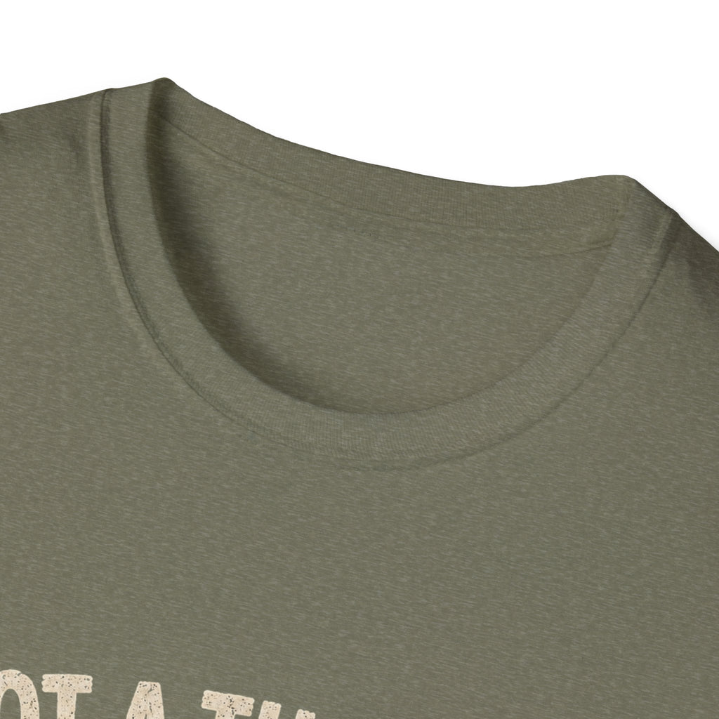 Not a Thought Behind These Eyes Cat T-Shirt | Funny Cat Face Tee