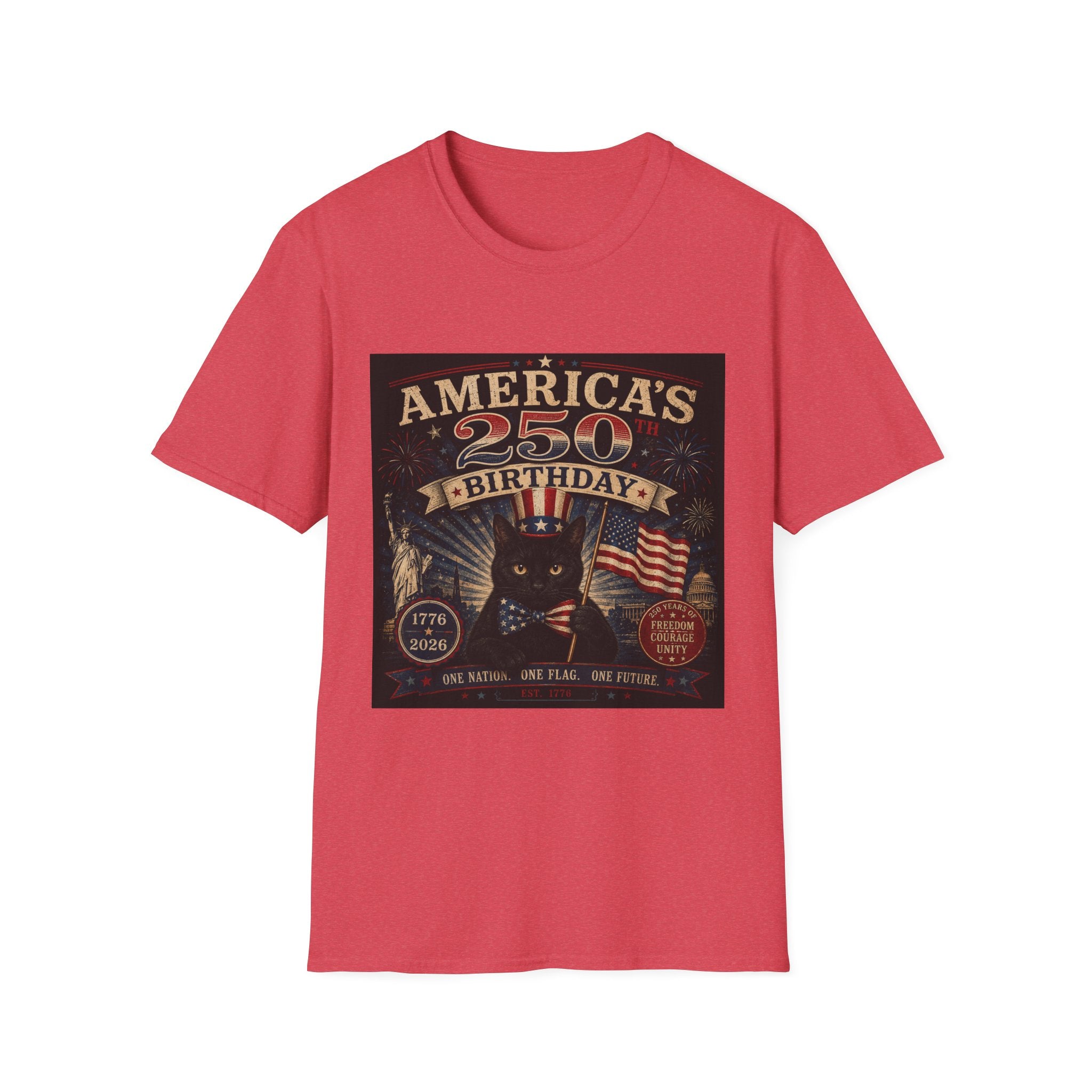 America's 250th Birthday T-Shirt | 1776–2026 Patriotic Graphic Tee