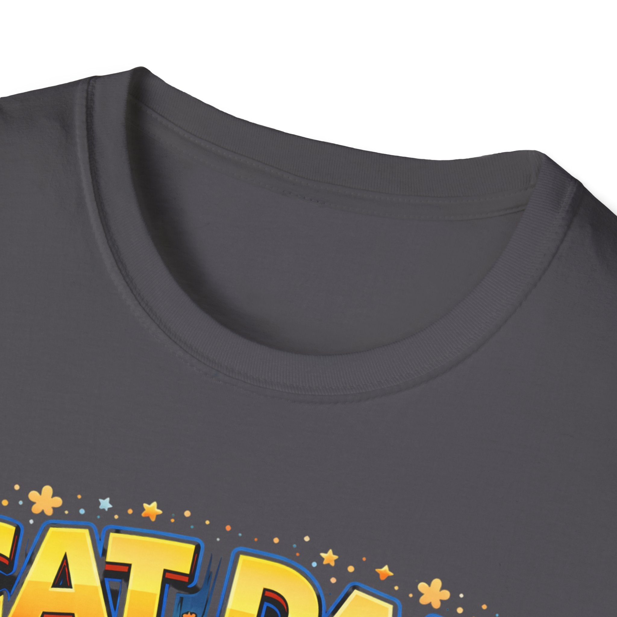 Cat Dad graphic T-Shirt | Cute kittens, colorful illustration, pet lover tee