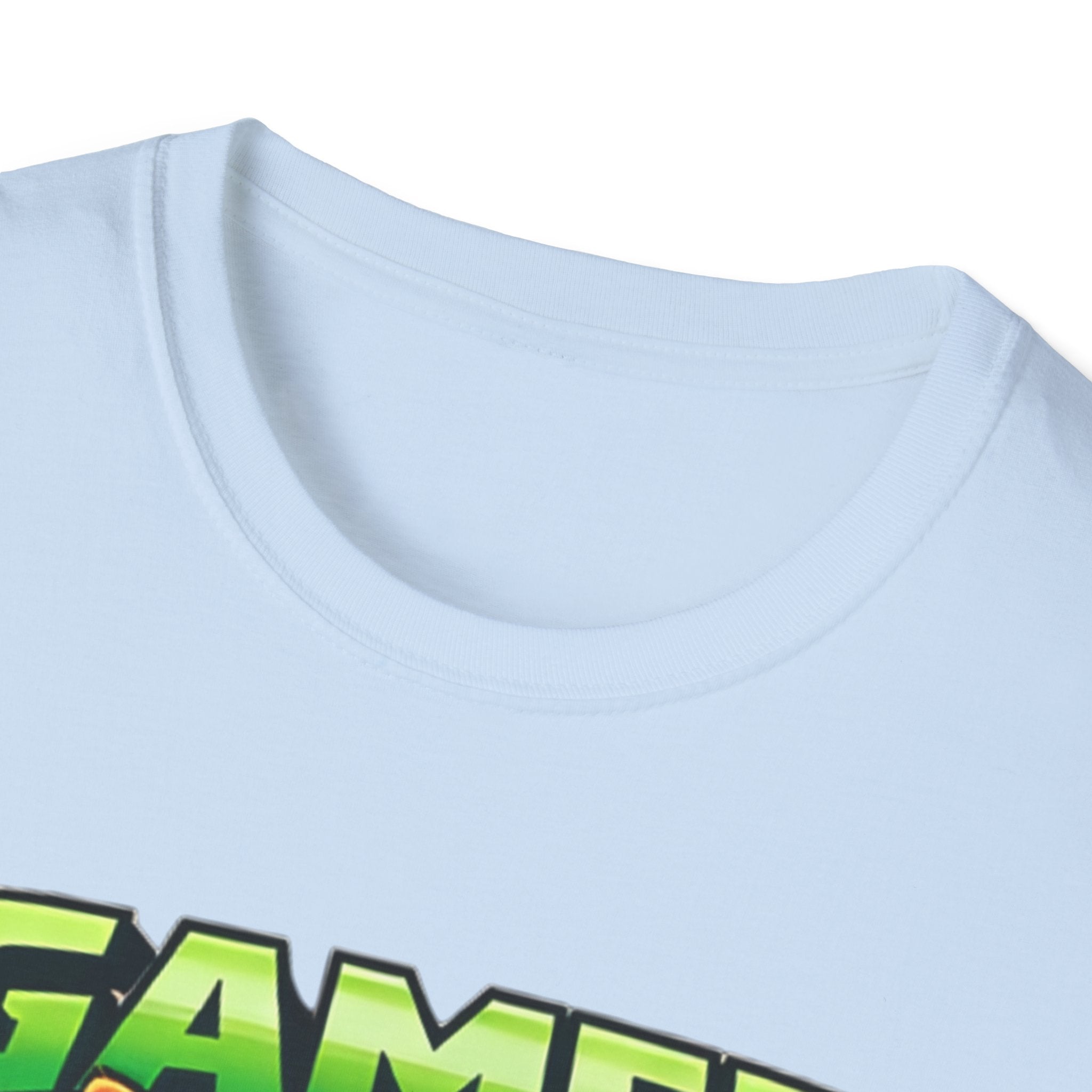 Gamer Cat with Controller T-Shirt | Eat Sleep Game Repeat