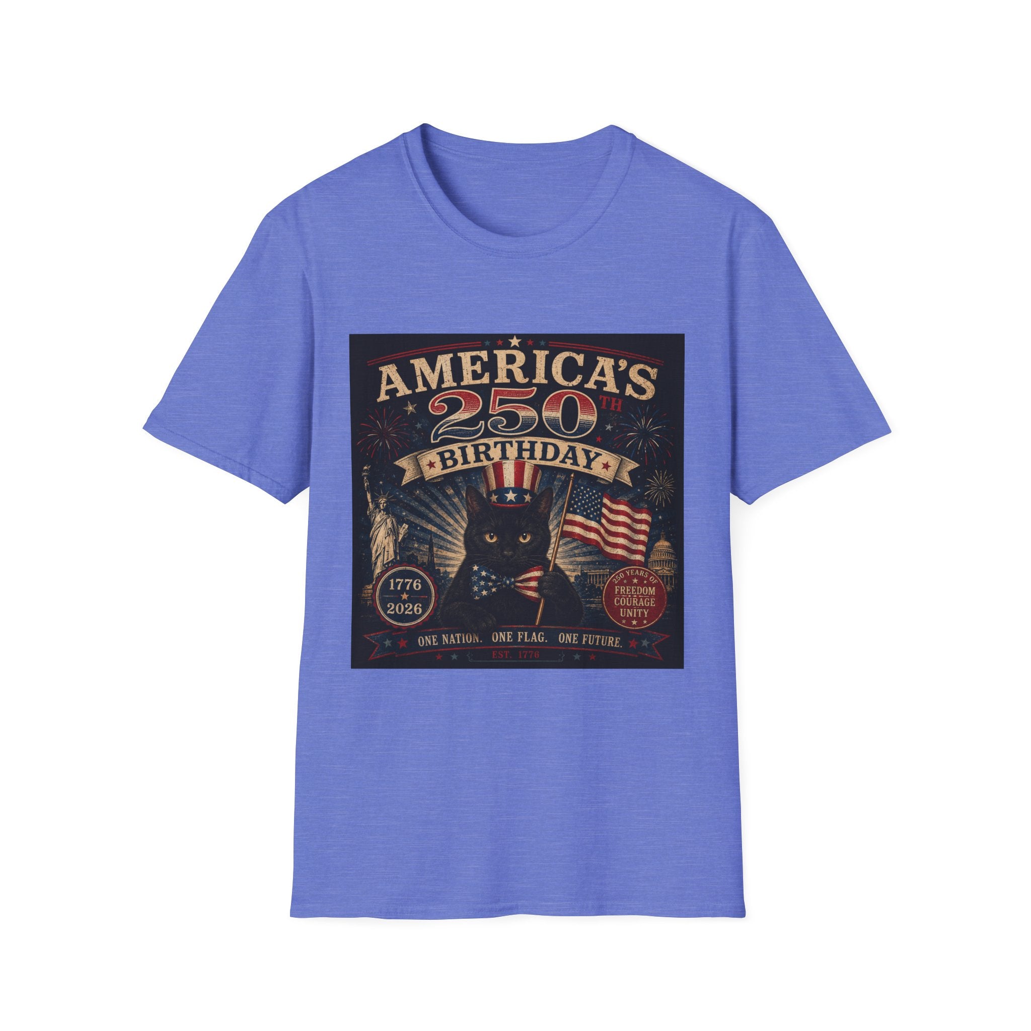 America's 250th Birthday T-Shirt | 1776–2026 Patriotic Graphic Tee
