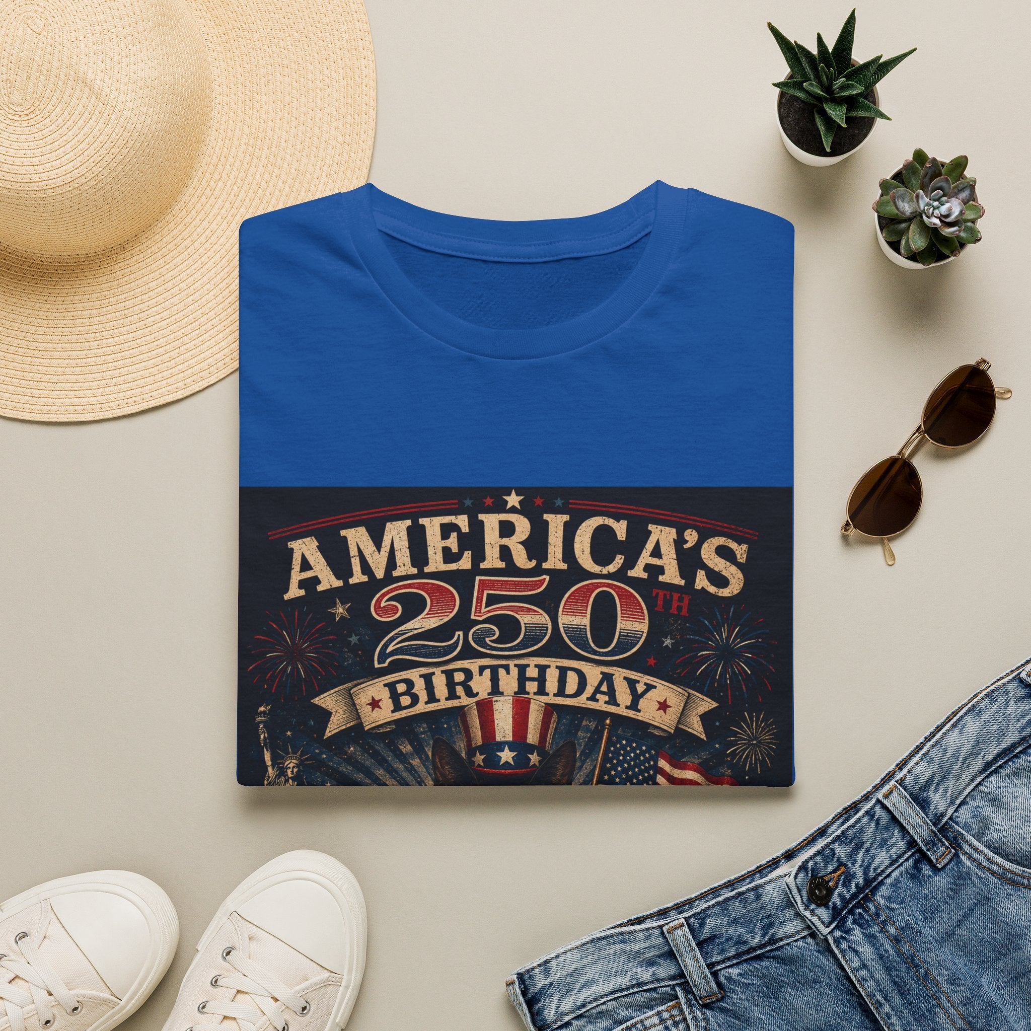 America's 250th Birthday T-Shirt | 1776–2026 Patriotic Graphic Tee