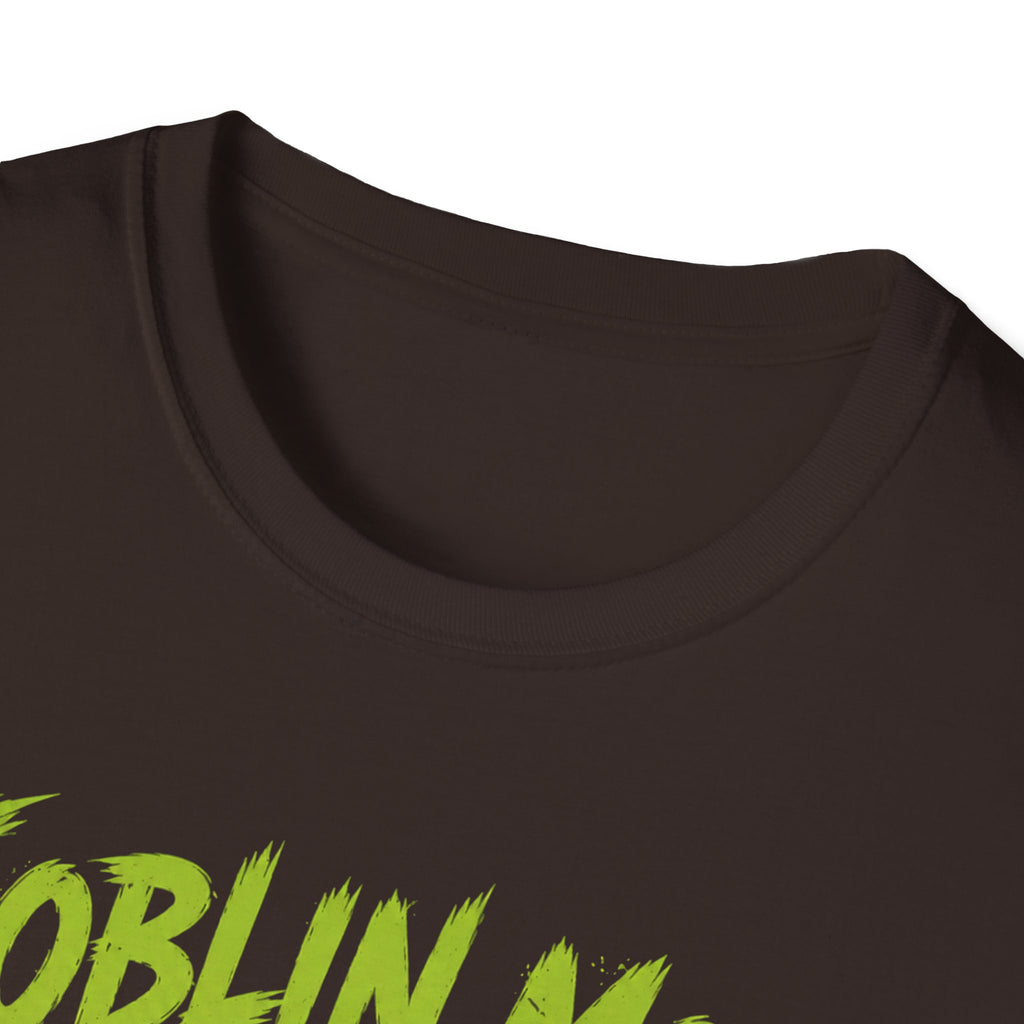 Goblin Mode Activated Cat T-Shirt | Fantasy Cat Illustration, Halloween Vibe